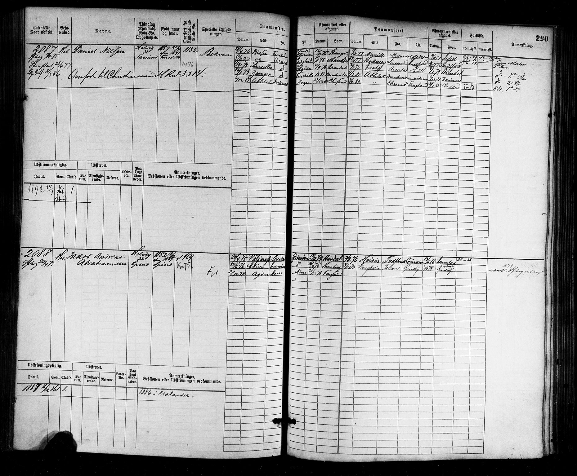 Farsund mønstringskrets, AV/SAK-2031-0017/F/Fb/L0003: Hovedrulle nr 1509-2274, M-6, 1868-1915, p. 296