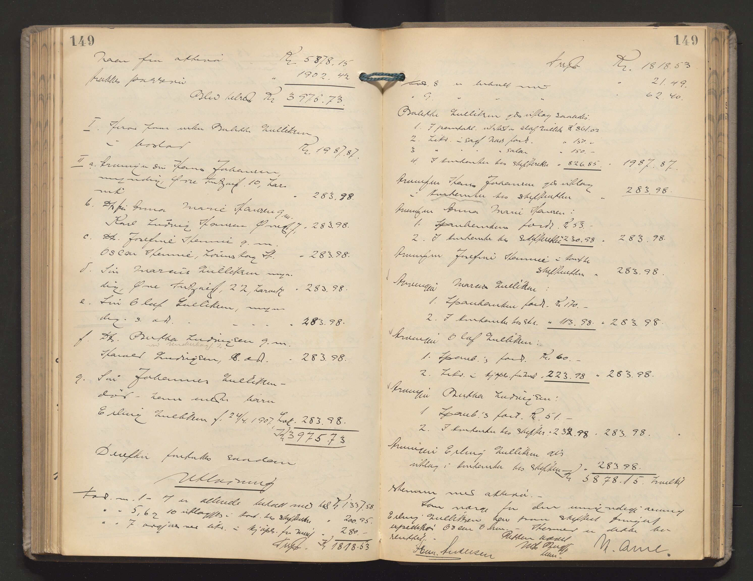 Larvik byfogd, AV/SAKO-A-218/H/Hb/Hbd/L0006: Skifteutlodningsprotokoll, 1915-1924, p. 149