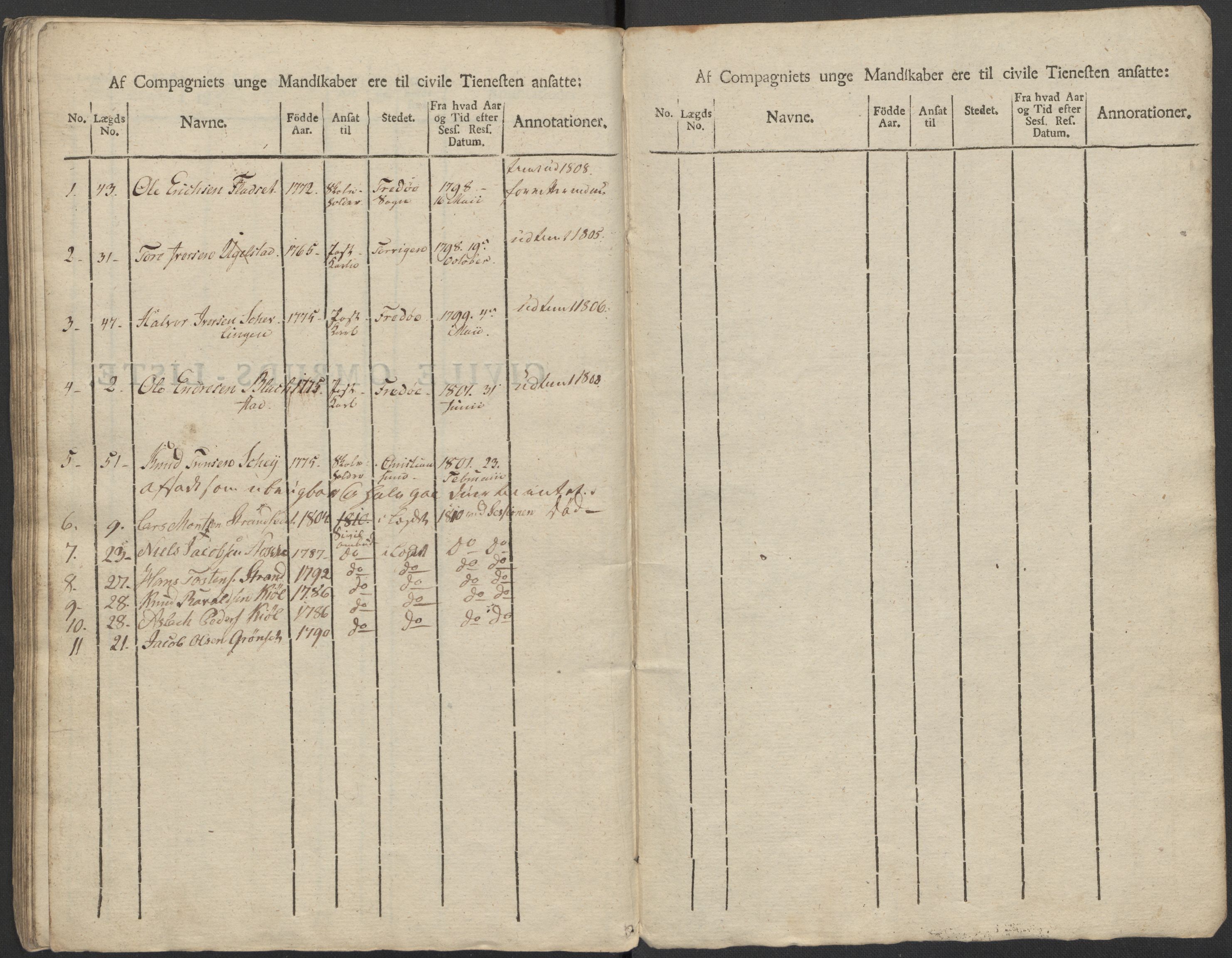 Generalitets- og kommissariatskollegiet, Det kongelige norske kommissariatskollegium, RA/EA-5420/E/Eh/L0083c: 2. Trondheimske nasjonale infanteriregiment, 1810, p. 279