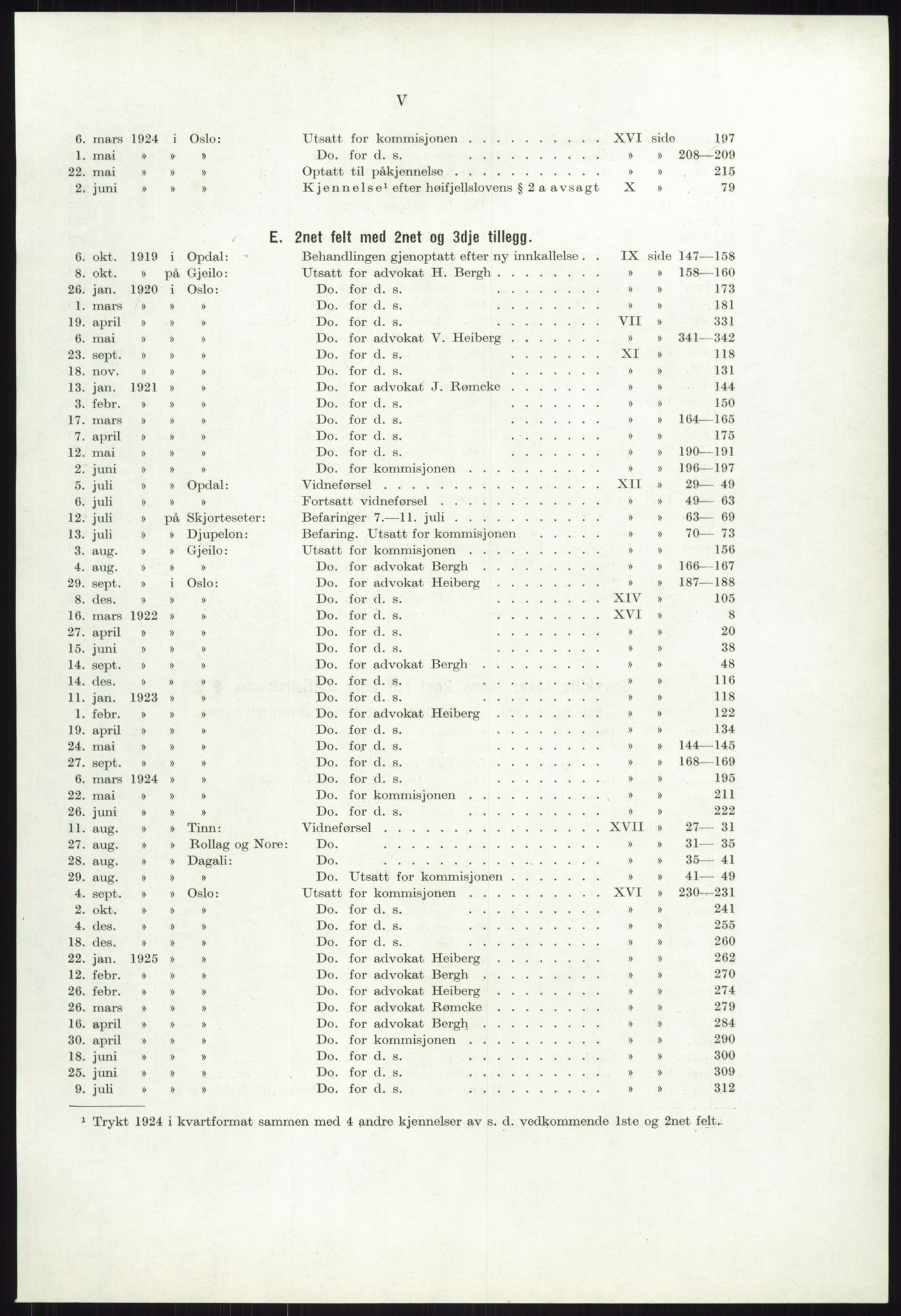 Høyfjellskommisjonen, AV/RA-S-1546/X/Xa/L0001: Nr. 1-33, 1909-1953, p. 1154