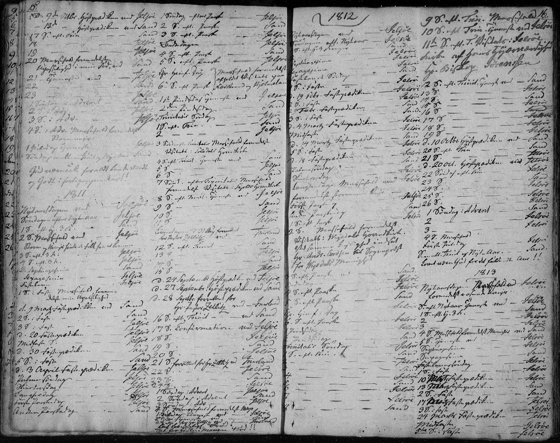 Jelsa sokneprestkontor, AV/SAST-A-101842/01/IV: Parish register (official) no. A 4, 1796-1816, p. 15-16
