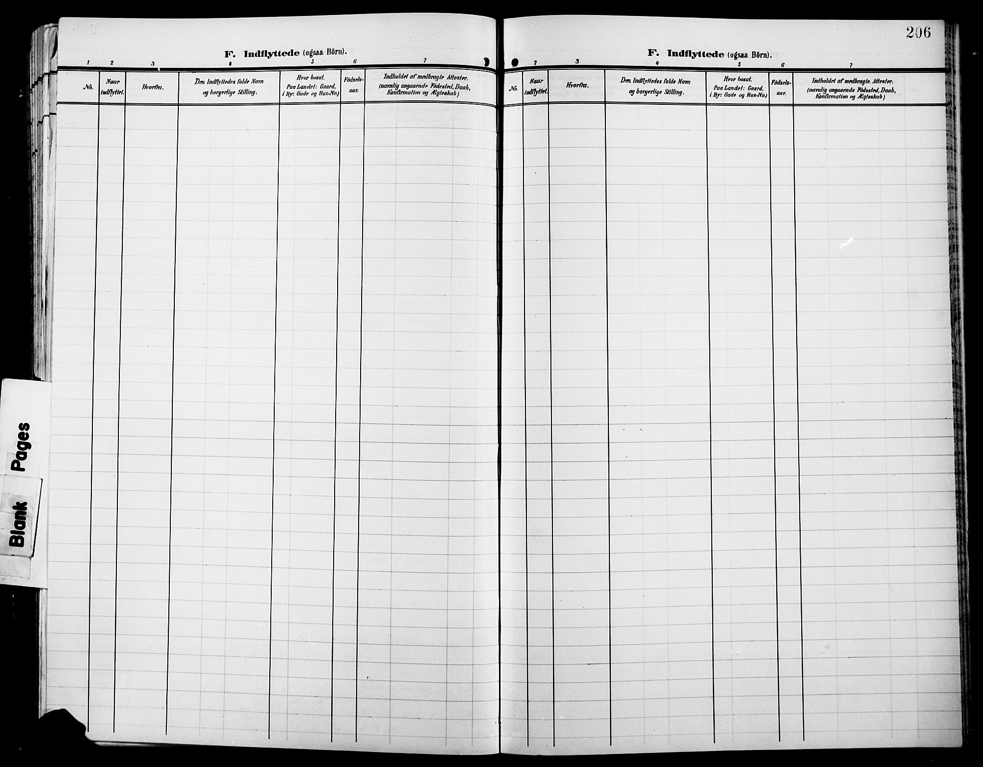 Jevnaker prestekontor, AV/SAH-PREST-116/H/Ha/Hab/L0004: Parish register (copy) no. 4, 1907-1918, p. 206