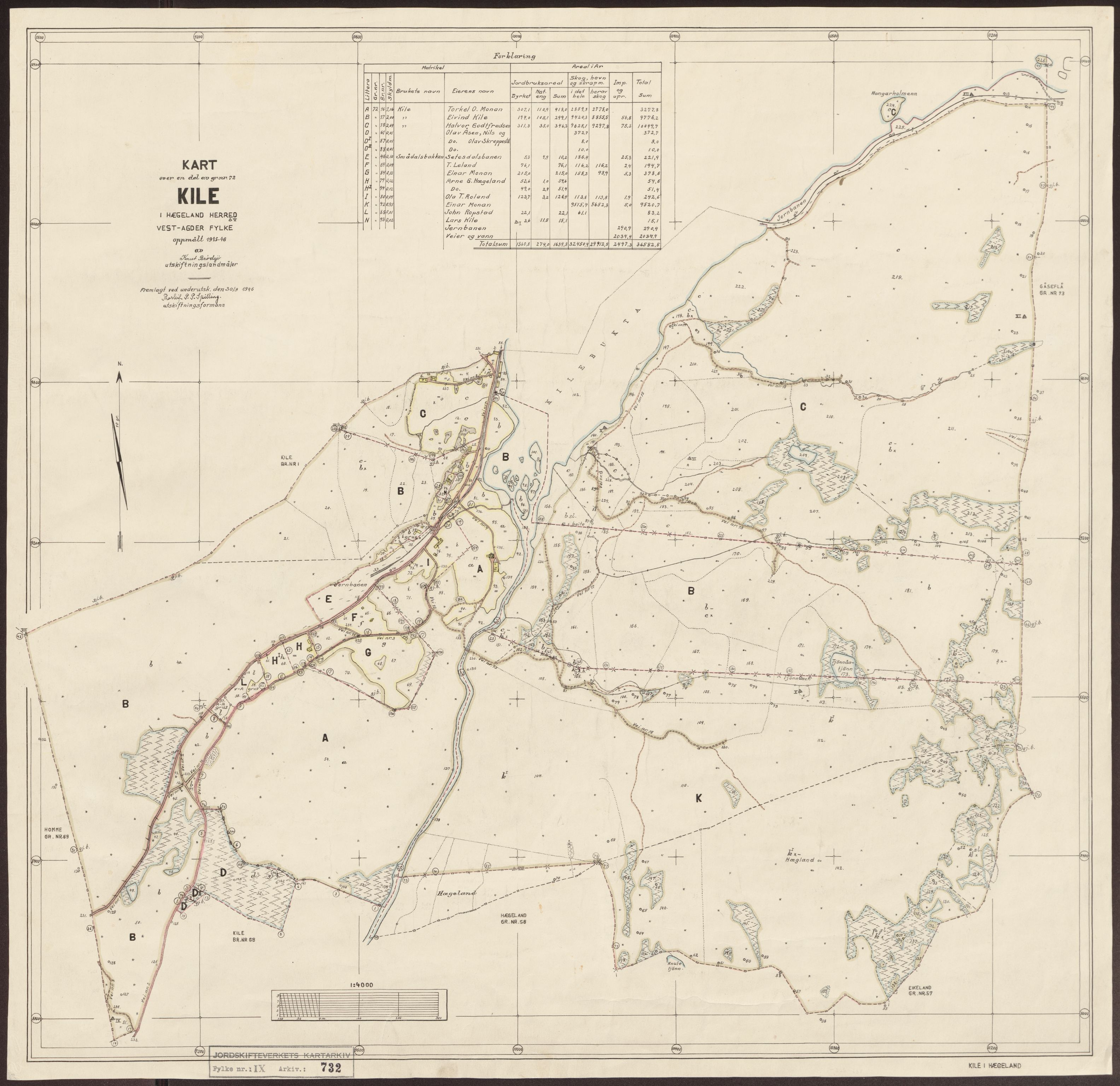 Jordskifteverkets kartarkiv, RA/S-3929/T, 1859-1988, p. 910