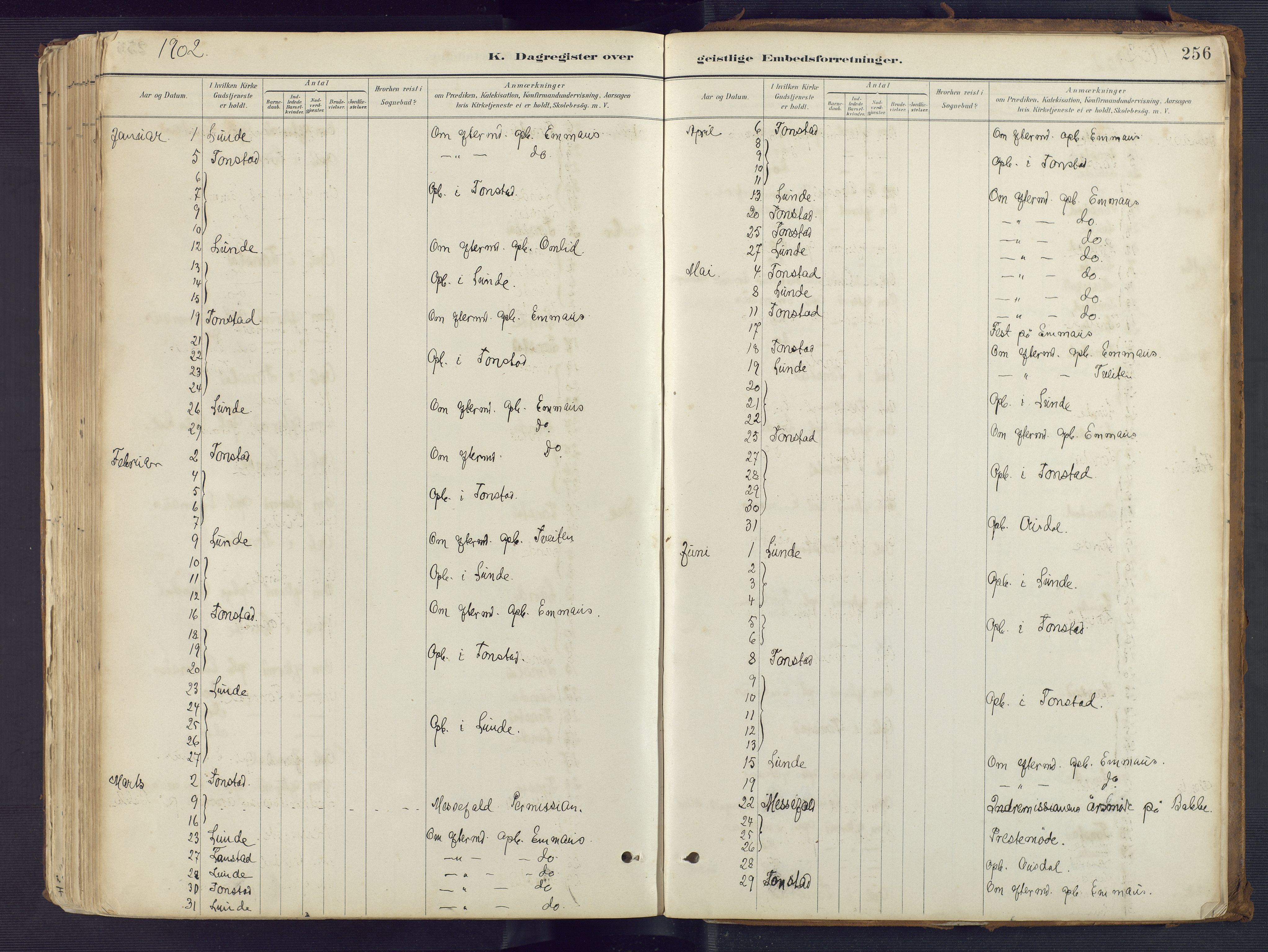 Sirdal sokneprestkontor, AV/SAK-1111-0036/F/Fa/Fab/L0004: Parish register (official) no. A 4, 1887-1919, p. 256