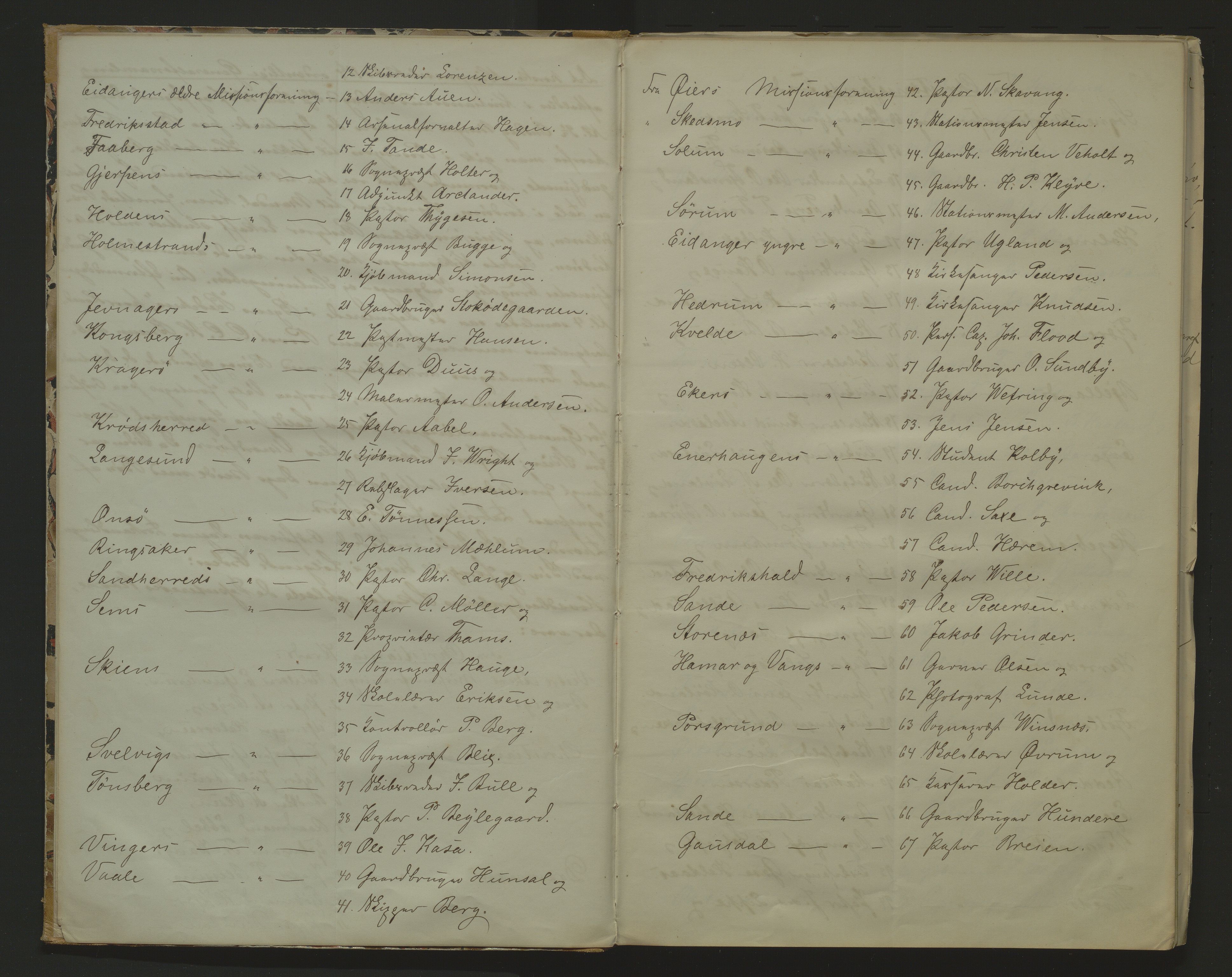 Det Norske Misjonsselskap - hovedadministrasjonen, VID/MA-A-1045/D/Da/Daa/L0028/0016: Beretninger, rapporter, cirkulære, protokoller / Protokoll - Referat fra Generalforsamlingene., 1867-1888