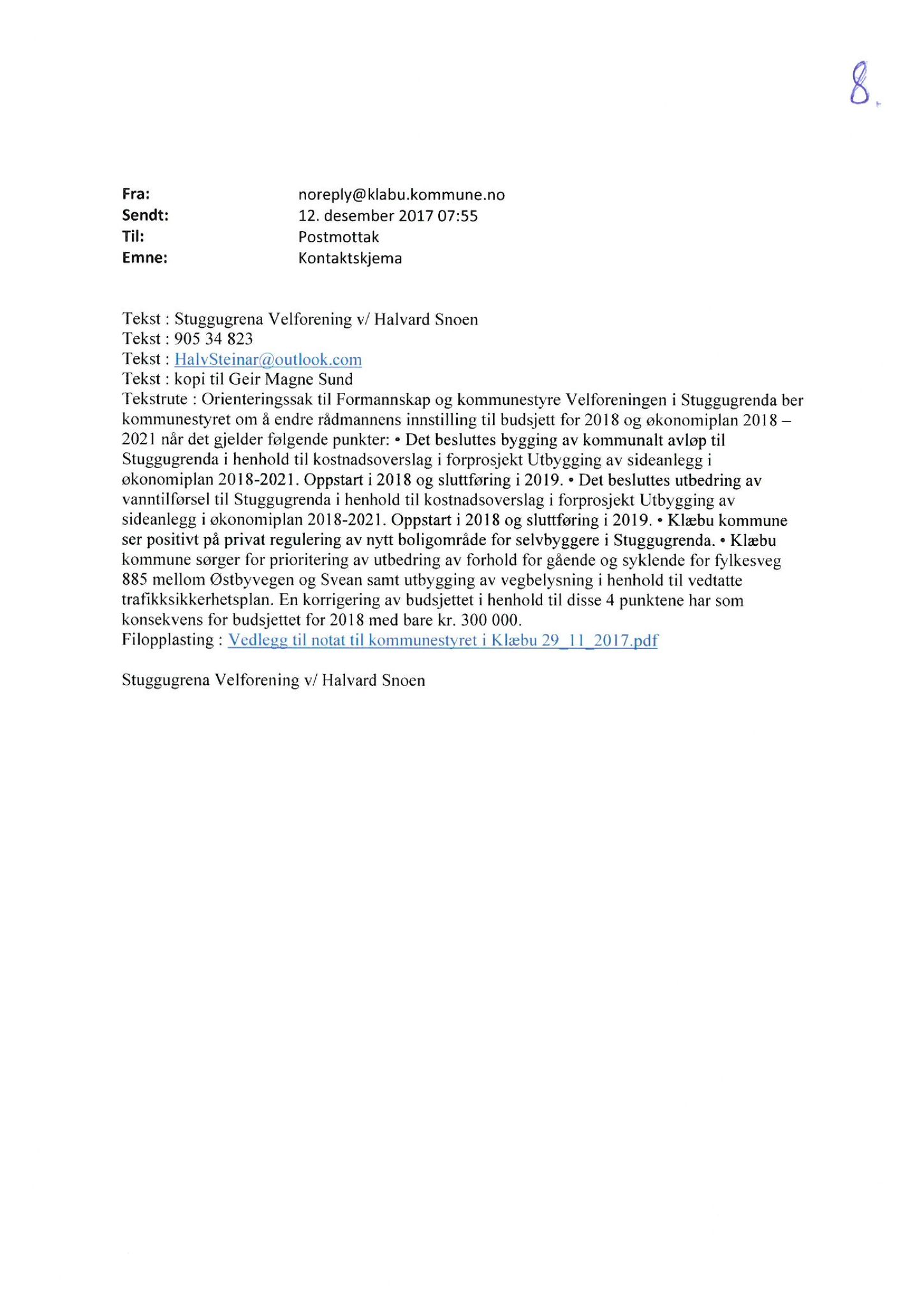 Klæbu Kommune, TRKO/KK/05-UOm/L009: Utvalg for omsorg - Møtedokumenter, 2018, p. 70