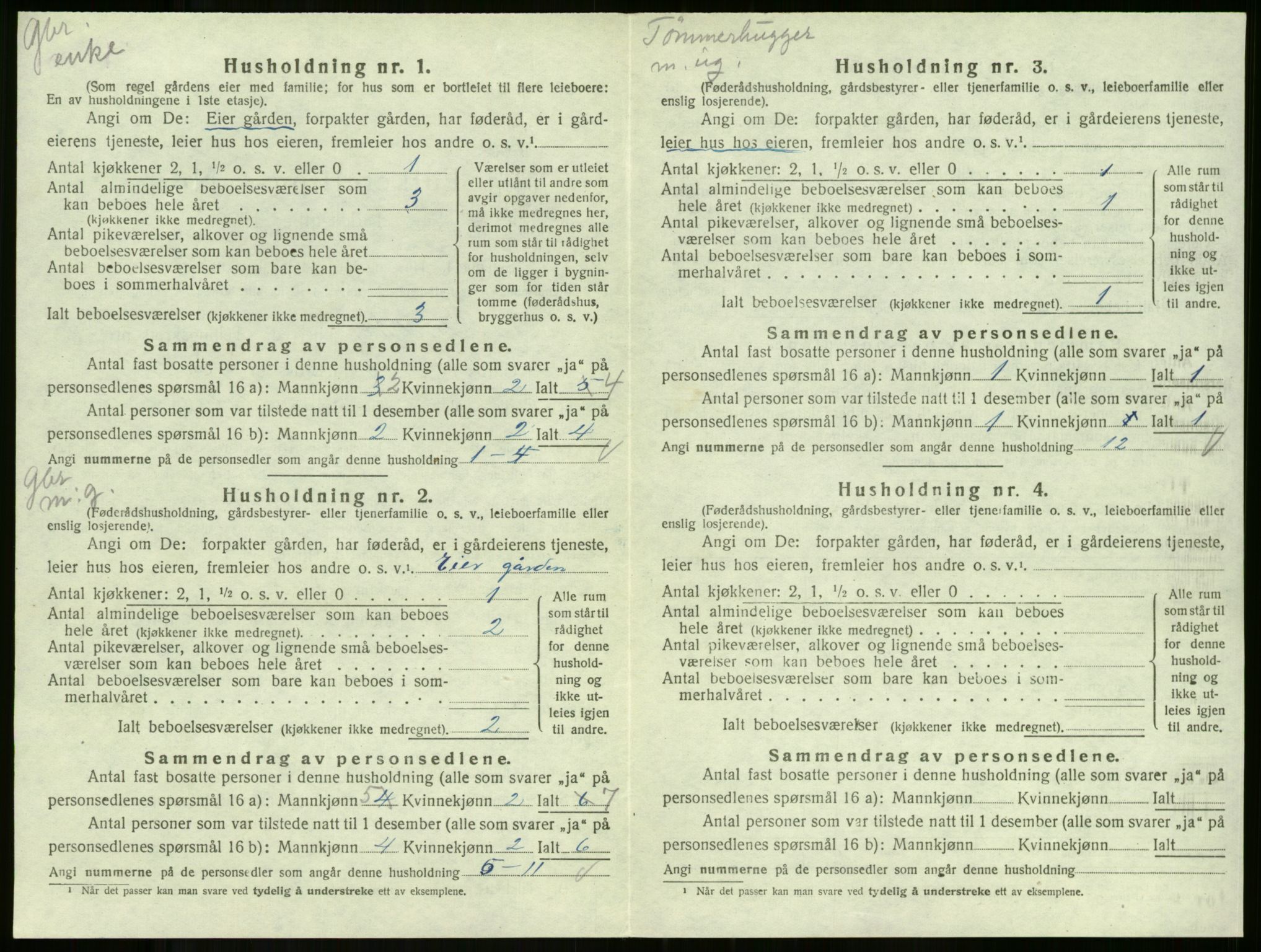 SAKO, 1920 census for Andebu, 1920, p. 966