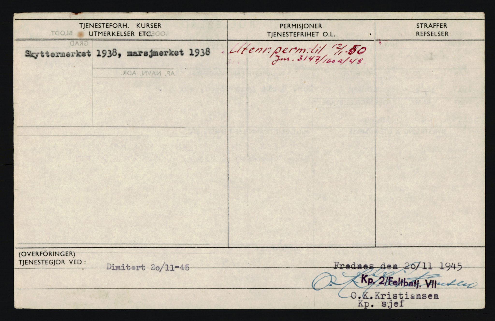 Forsvaret, Troms infanteriregiment nr. 16, AV/RA-RAFA-3146/P/Pa/L0022: Rulleblad for regimentets menige mannskaper, årsklasse 1938, 1938, p. 1238