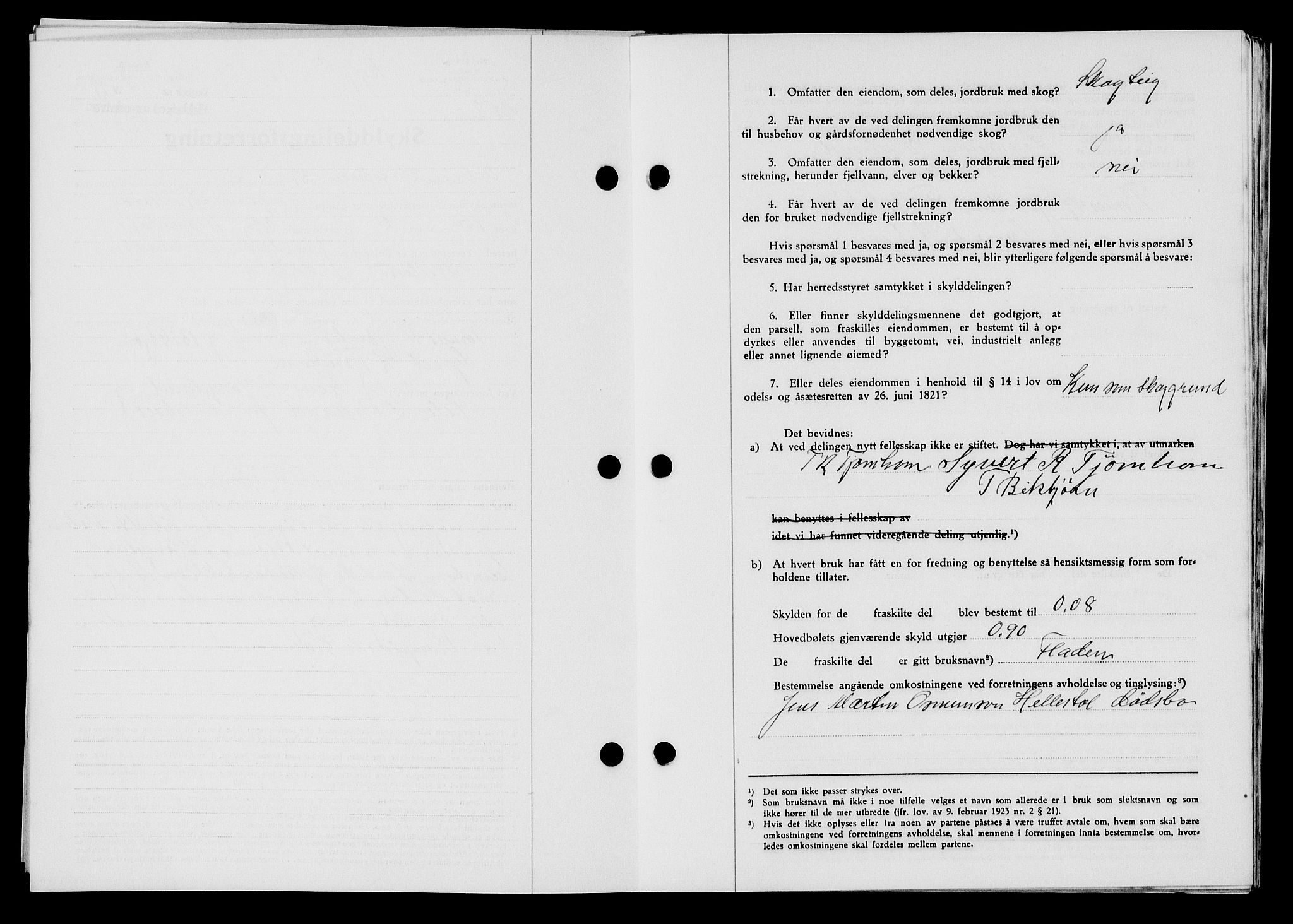 Flekkefjord sorenskriveri, SAK/1221-0001/G/Gb/Gba/L0053: Mortgage book no. A-1, 1936-1937, Diary no: : 114/1937