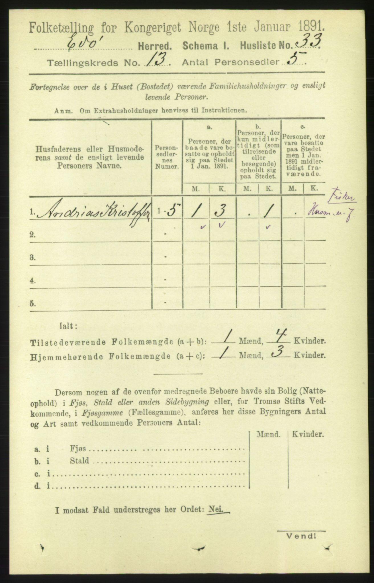 RA, 1891 census for 1573 Edøy, 1891, p. 3674