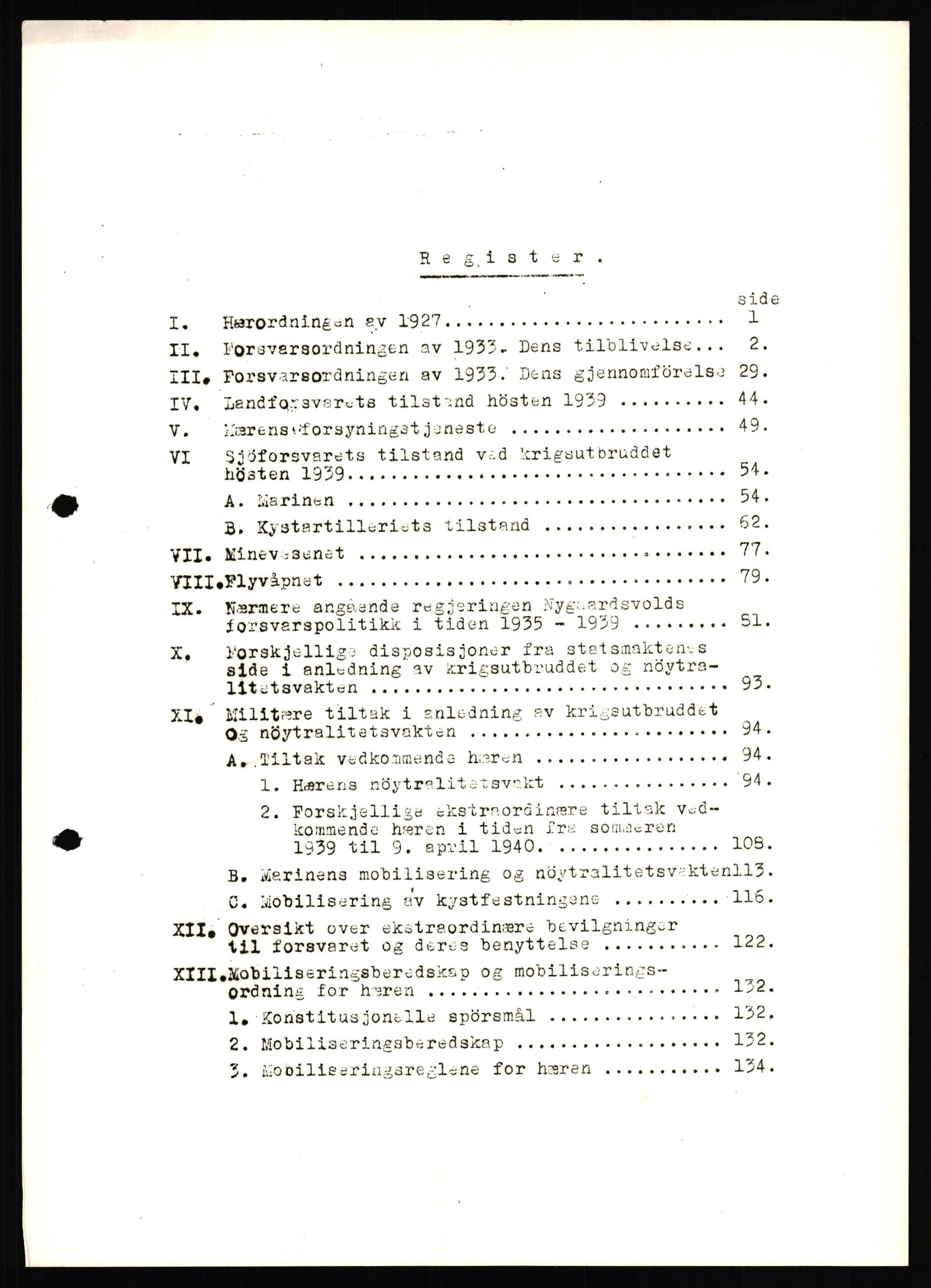 Undersøkelseskommisjonen av 1945, AV/RA-S-1566/D/Db/L0021: Ramberg - Regjeringen under krigen, 1940-1946, p. 107