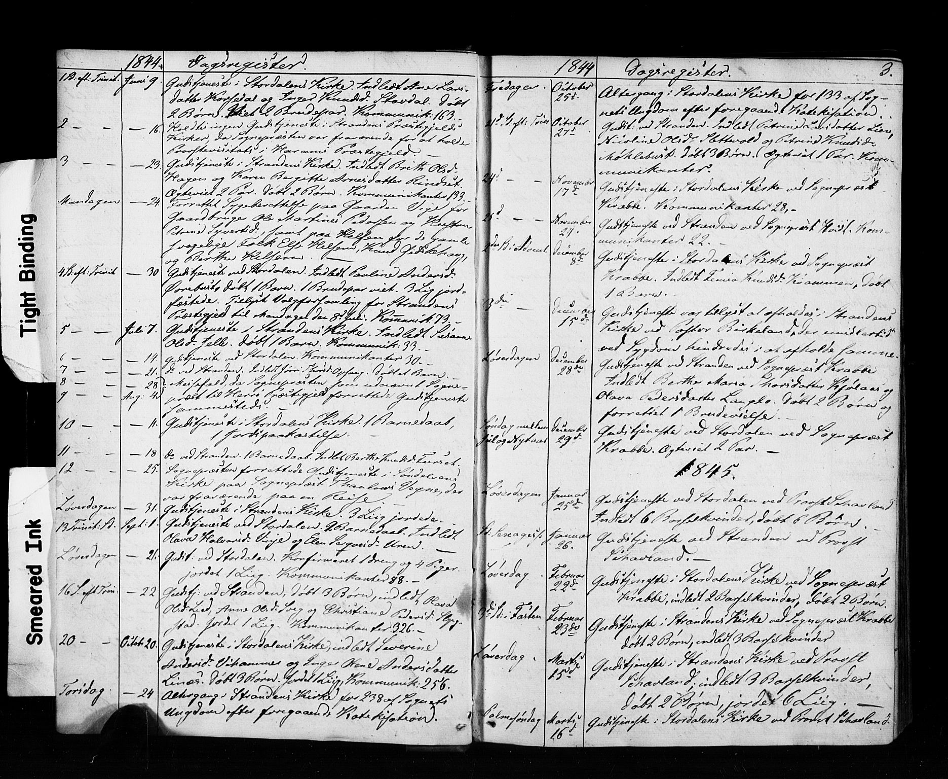 Ministerialprotokoller, klokkerbøker og fødselsregistre - Møre og Romsdal, AV/SAT-A-1454/520/L0280: Parish register (official) no. 520A09, 1844-1881, p. 3