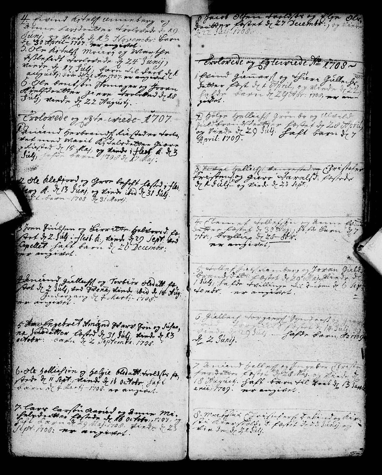 Flesberg kirkebøker, SAKO/A-18/F/Fa/L0001: Parish register (official) no. I 1, 1688-1725