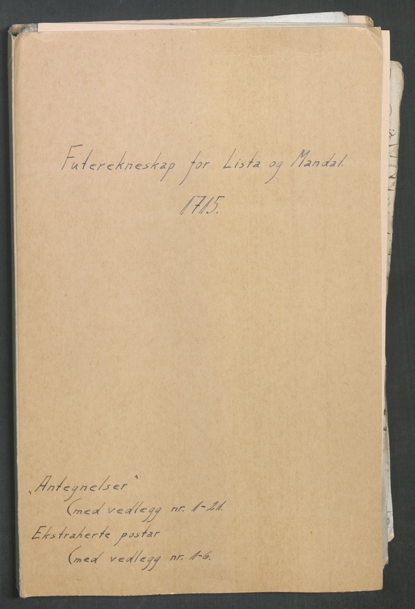 Rentekammeret inntil 1814, Reviderte regnskaper, Fogderegnskap, RA/EA-4092/R43/L2559: Fogderegnskap Lista og Mandal, 1715, p. 293