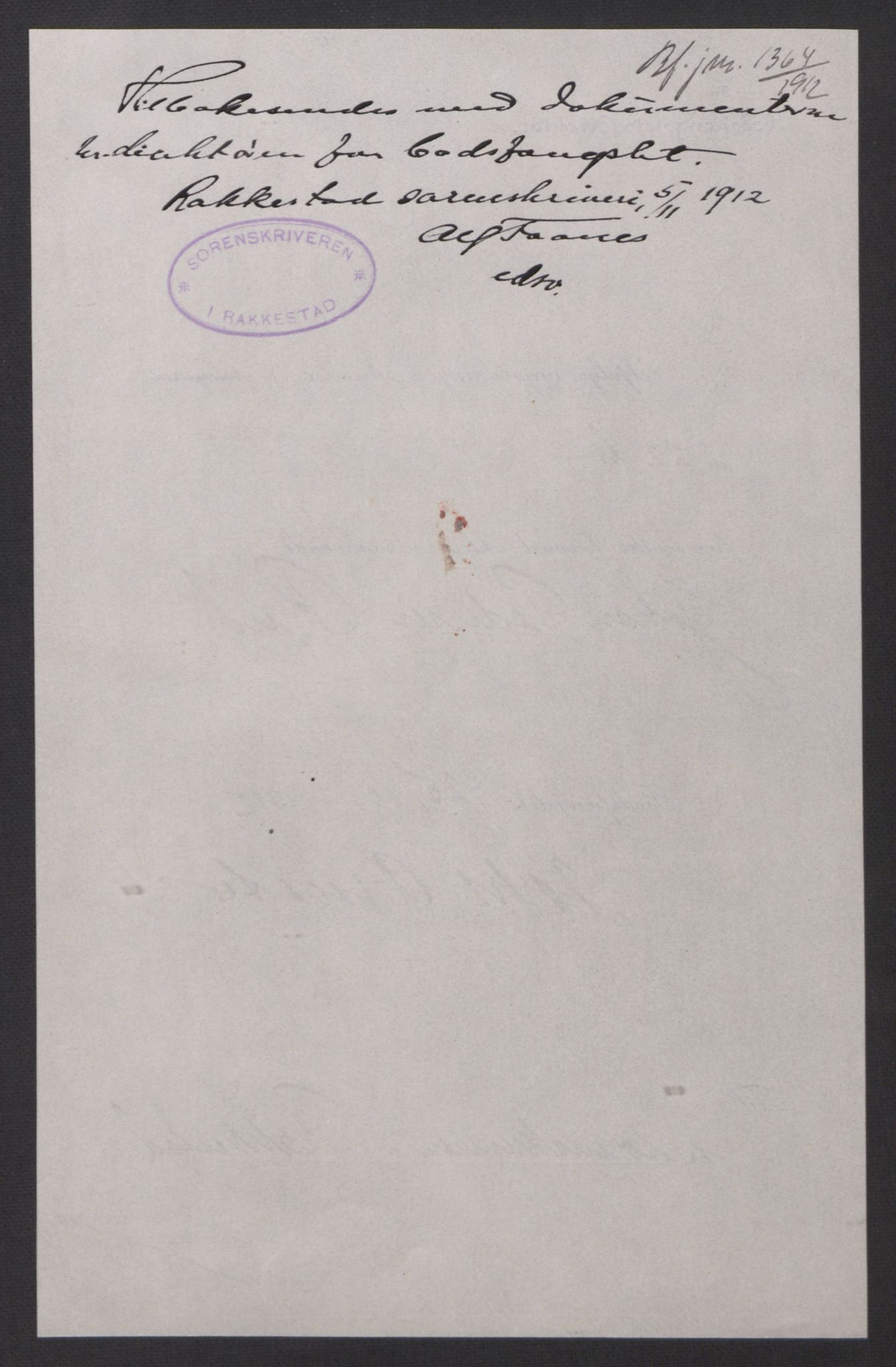 Botsfengslet, AV/RA-S-1539/D/Dn/L0351: 625n-641n, 642n-673n, 1912, p. 10