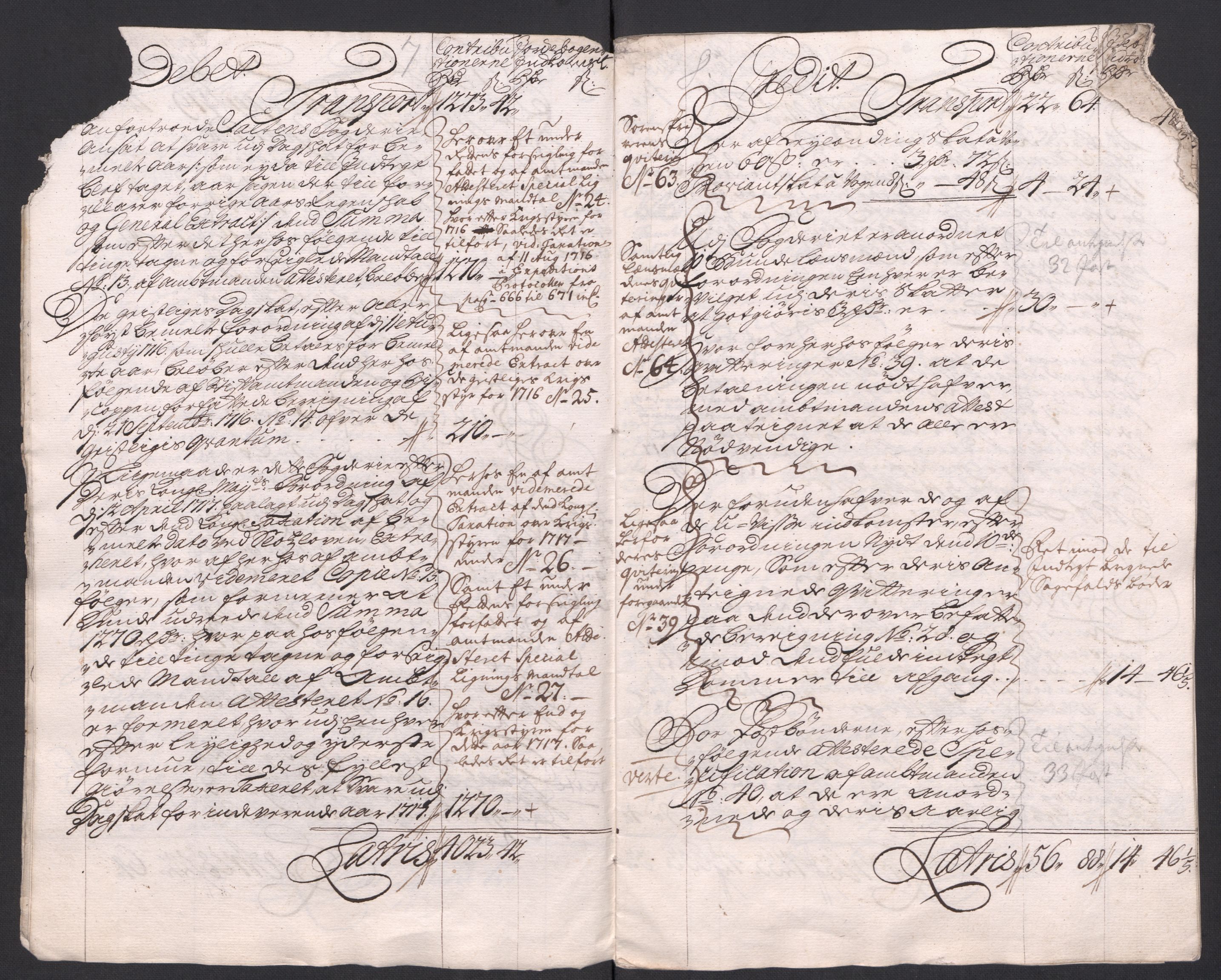 Rentekammeret inntil 1814, Reviderte regnskaper, Fogderegnskap, RA/EA-4092/R66/L4587: Fogderegnskap Salten, 1717, p. 10
