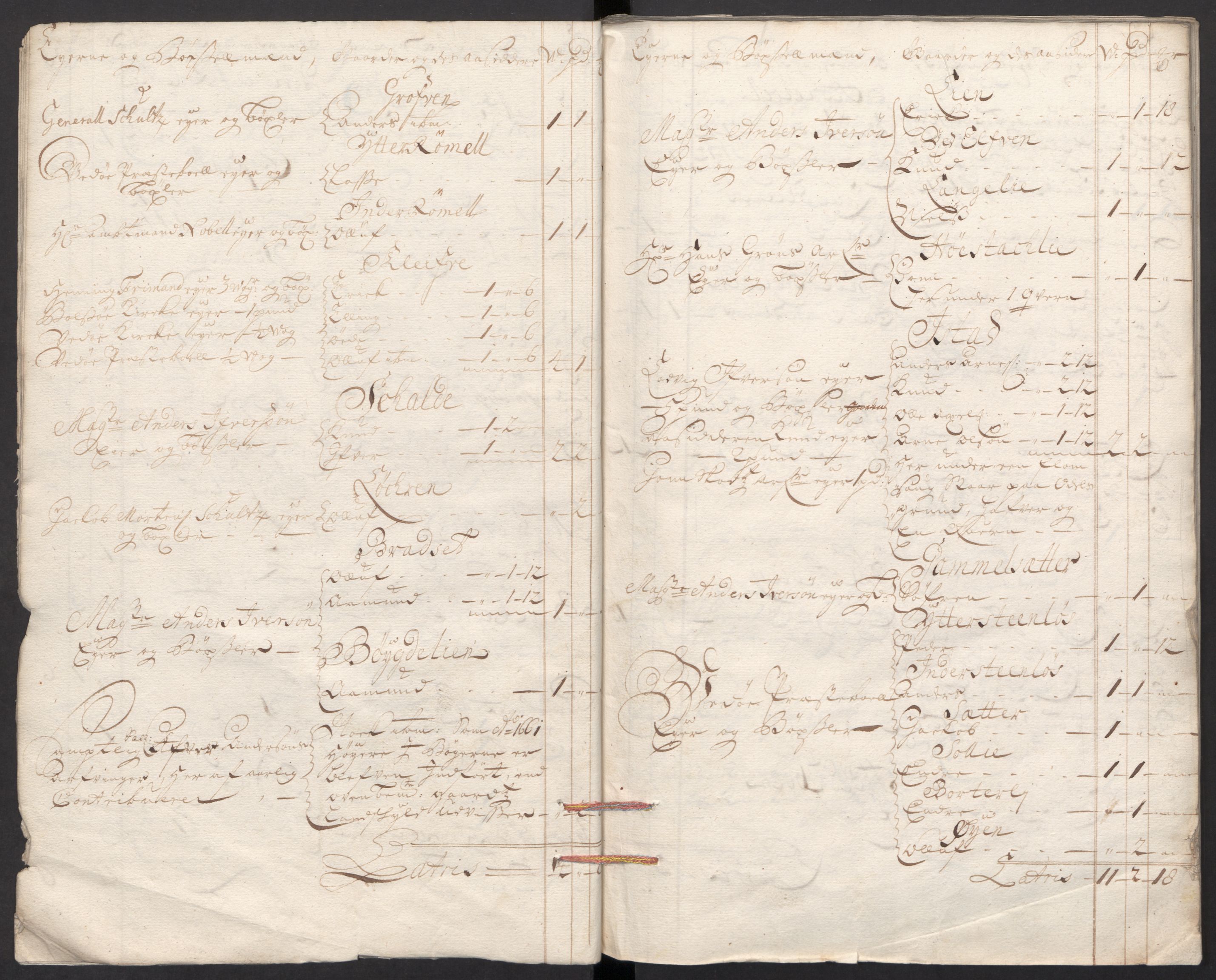 Rentekammeret inntil 1814, Reviderte regnskaper, Fogderegnskap, RA/EA-4092/R55/L3663: Fogderegnskap Romsdal, 1715-1716, p. 33