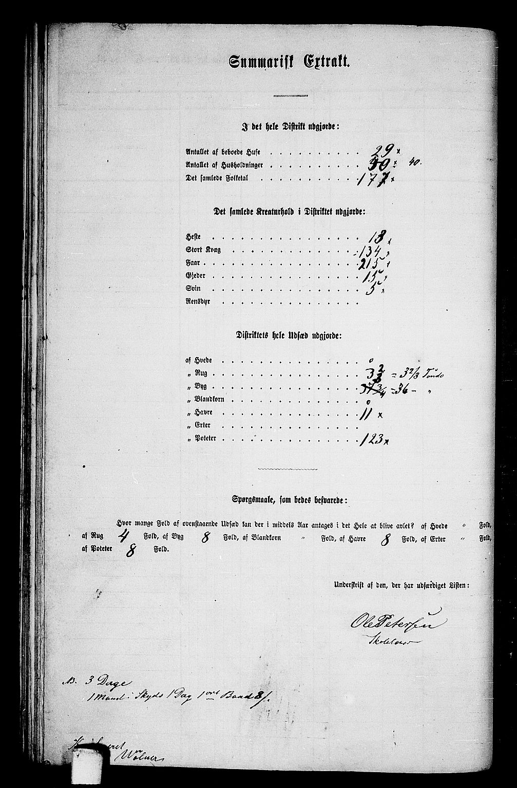 RA, 1865 census for Hemnes, 1865, p. 85