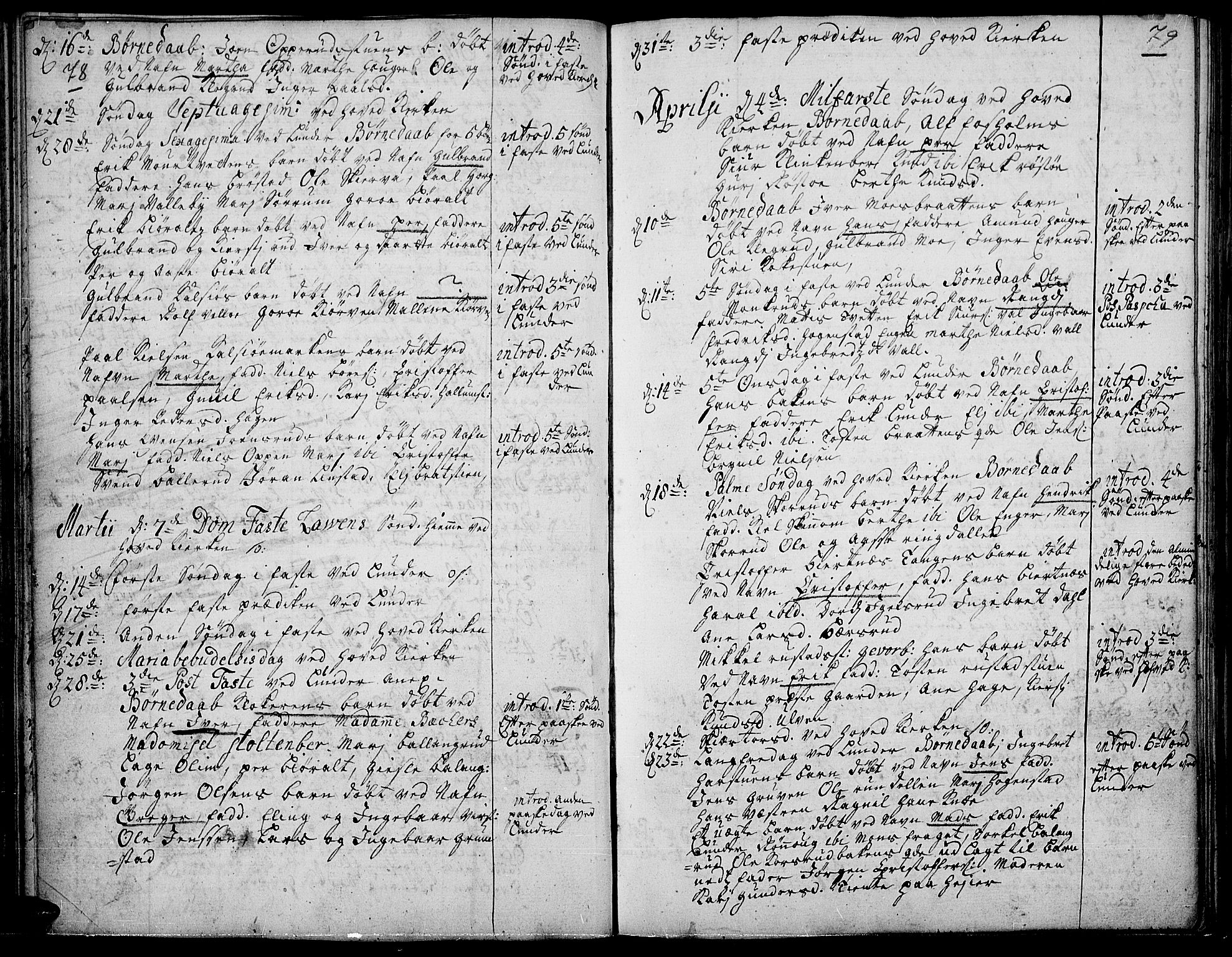 Jevnaker prestekontor, SAH/PREST-116/H/Ha/Haa/L0002: Parish register (official) no. 2, 1725-1751, p. 78-79