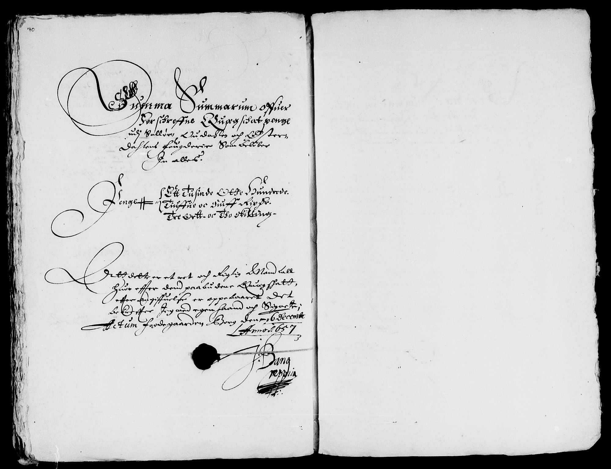 Rentekammeret inntil 1814, Reviderte regnskaper, Lensregnskaper, AV/RA-EA-5023/R/Rb/Rba/L0245: Akershus len, 1657-1658