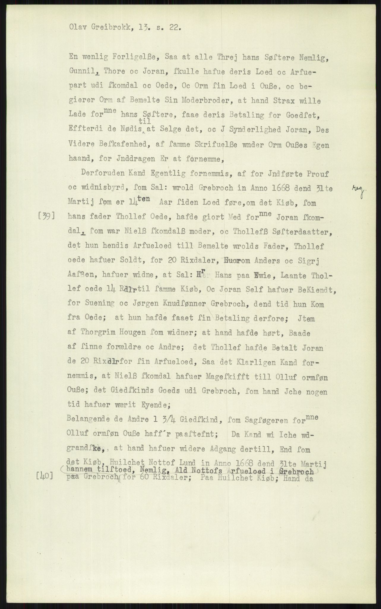 Samlinger til kildeutgivelse, Diplomavskriftsamlingen, AV/RA-EA-4053/H/Ha, p. 1537