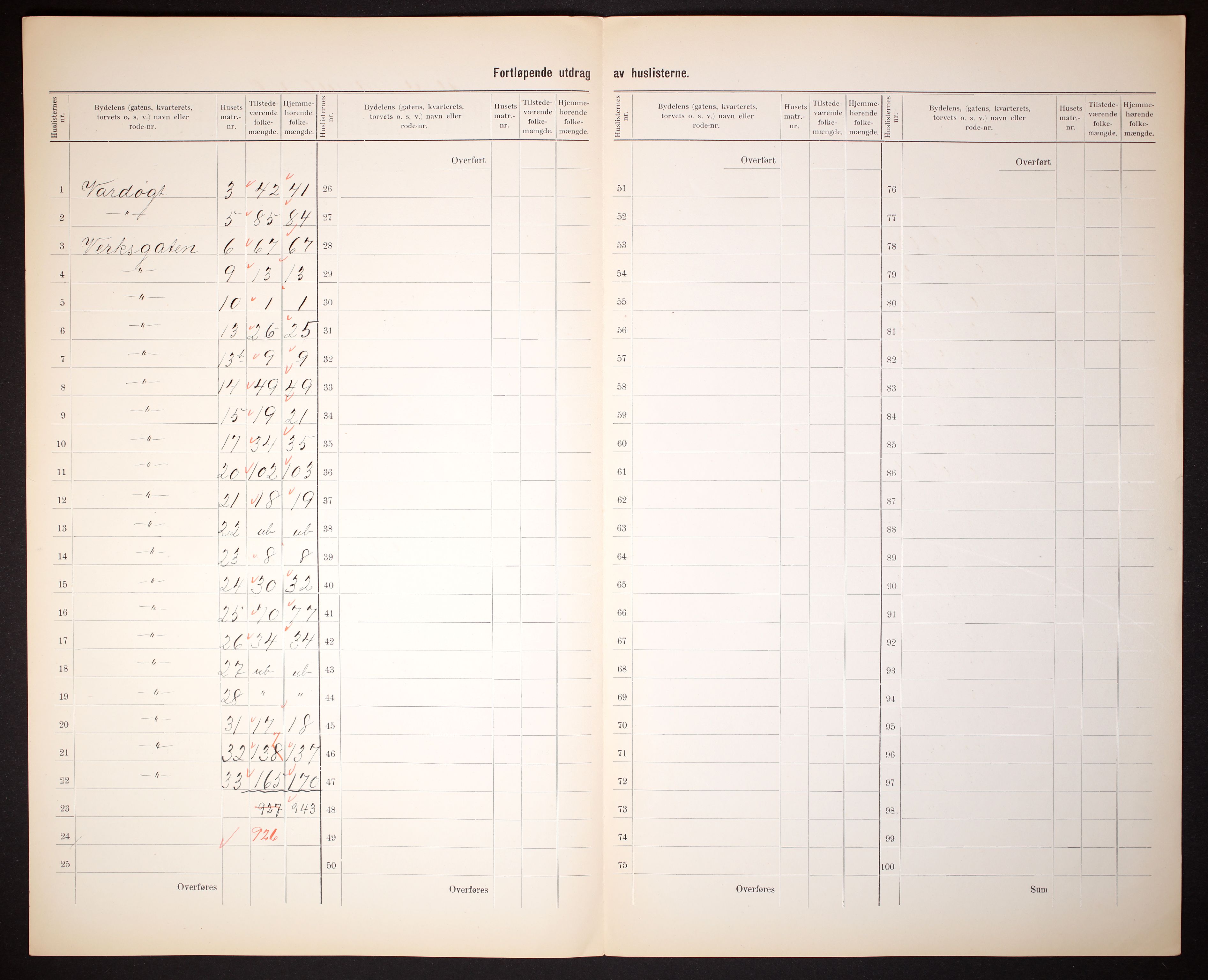 RA, 1910 census for Kristiania, 1910, p. 413