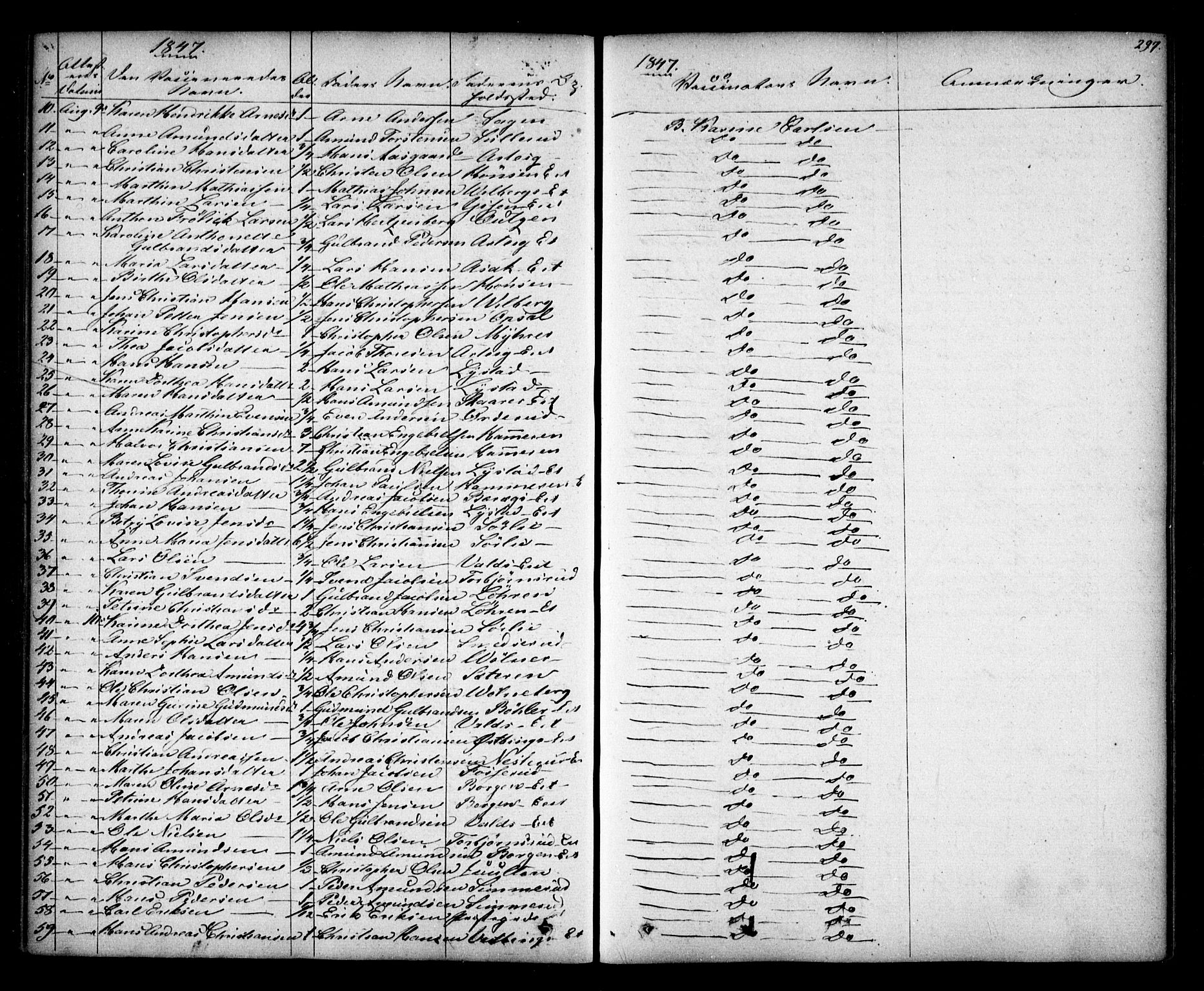 Sørum prestekontor Kirkebøker, AV/SAO-A-10303/F/Fa/L0005: Parish register (official) no. I 5, 1846-1863, p. 297