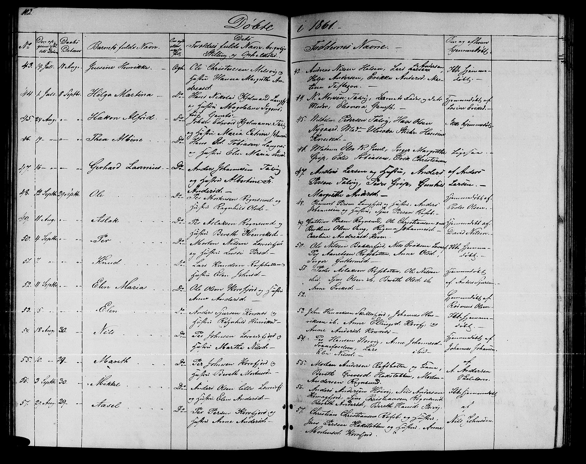 Talvik sokneprestkontor, AV/SATØ-S-1337/H/Hb/L0001klokker: Parish register (copy) no. 1, 1847-1863, p. 102