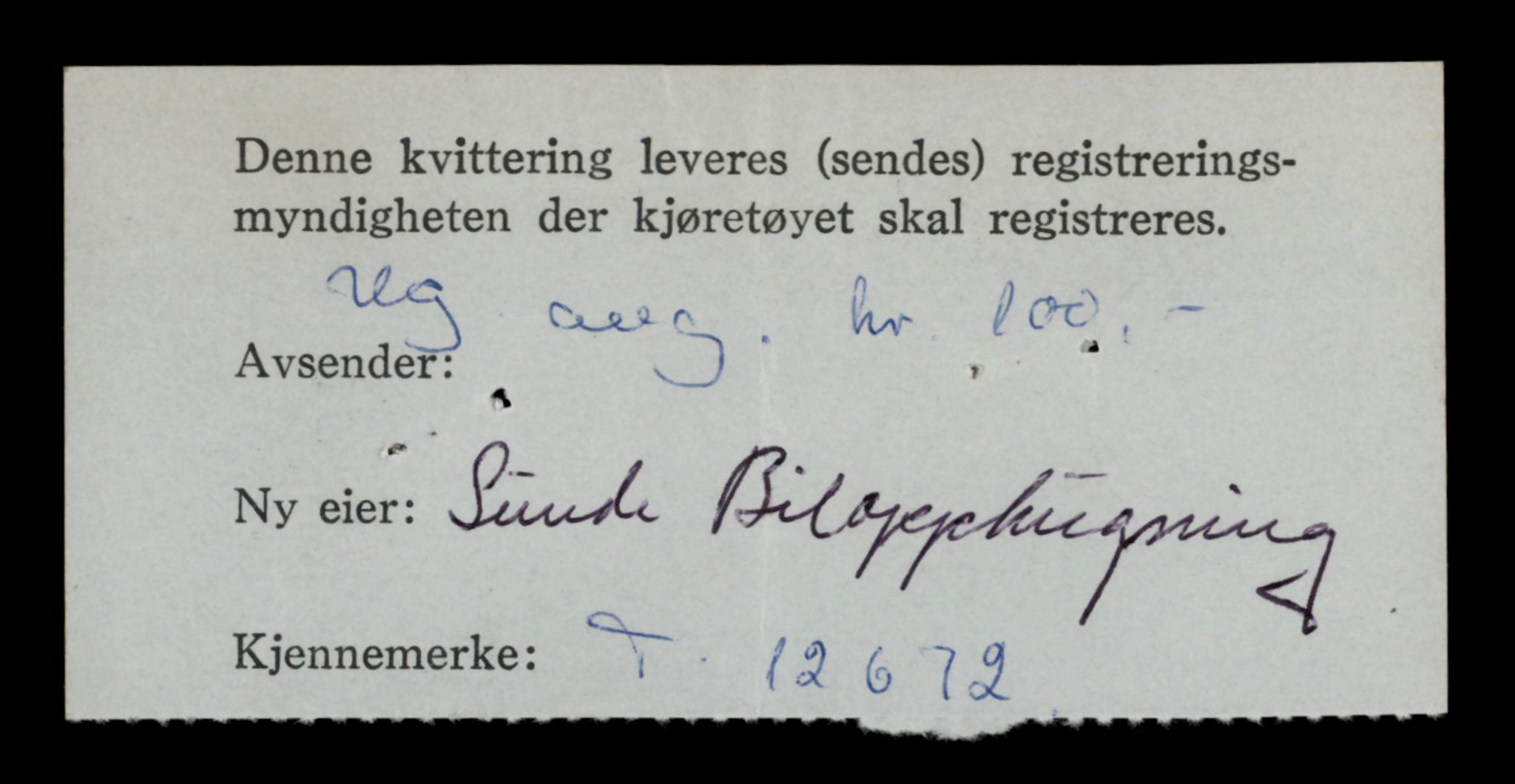 Møre og Romsdal vegkontor - Ålesund trafikkstasjon, AV/SAT-A-4099/F/Fe/L0035: Registreringskort for kjøretøy T 12653 - T 12829, 1927-1998, p. 374