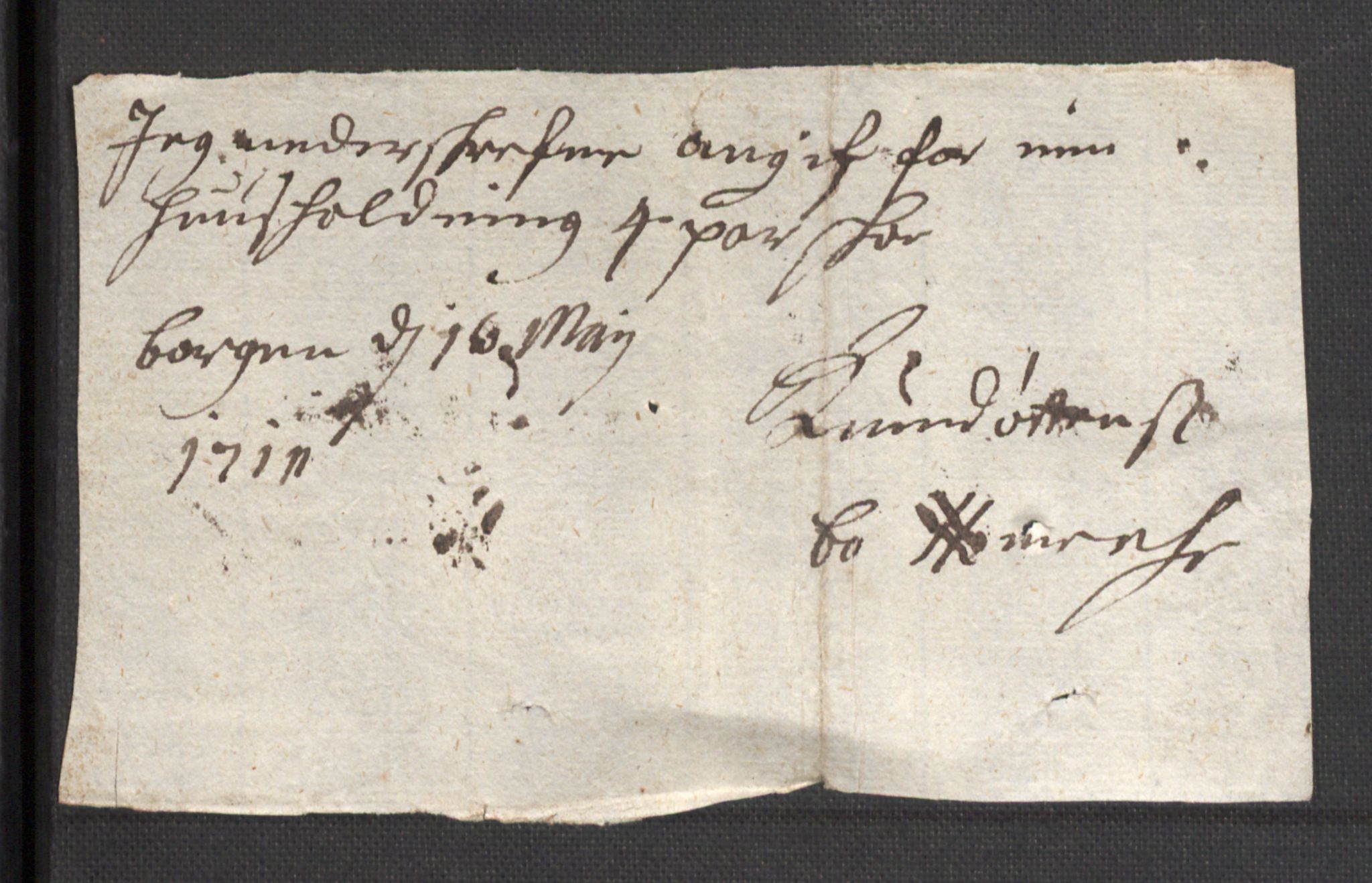 Rentekammeret inntil 1814, Reviderte regnskaper, Fogderegnskap, AV/RA-EA-4092/R36/L2121: Fogderegnskap Øvre og Nedre Telemark og Bamble, 1711, p. 286