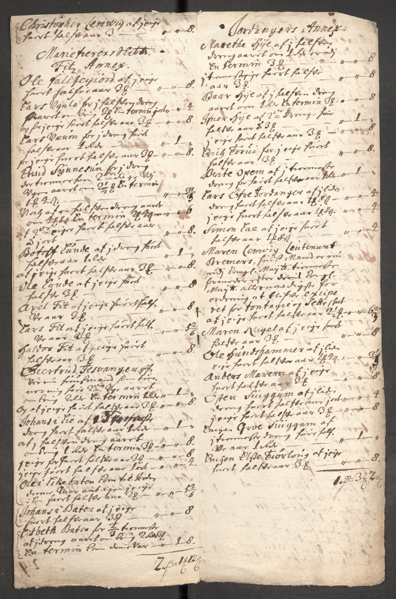 Rentekammeret inntil 1814, Reviderte regnskaper, Fogderegnskap, AV/RA-EA-4092/R52/L3317: Fogderegnskap Sogn, 1711, p. 294