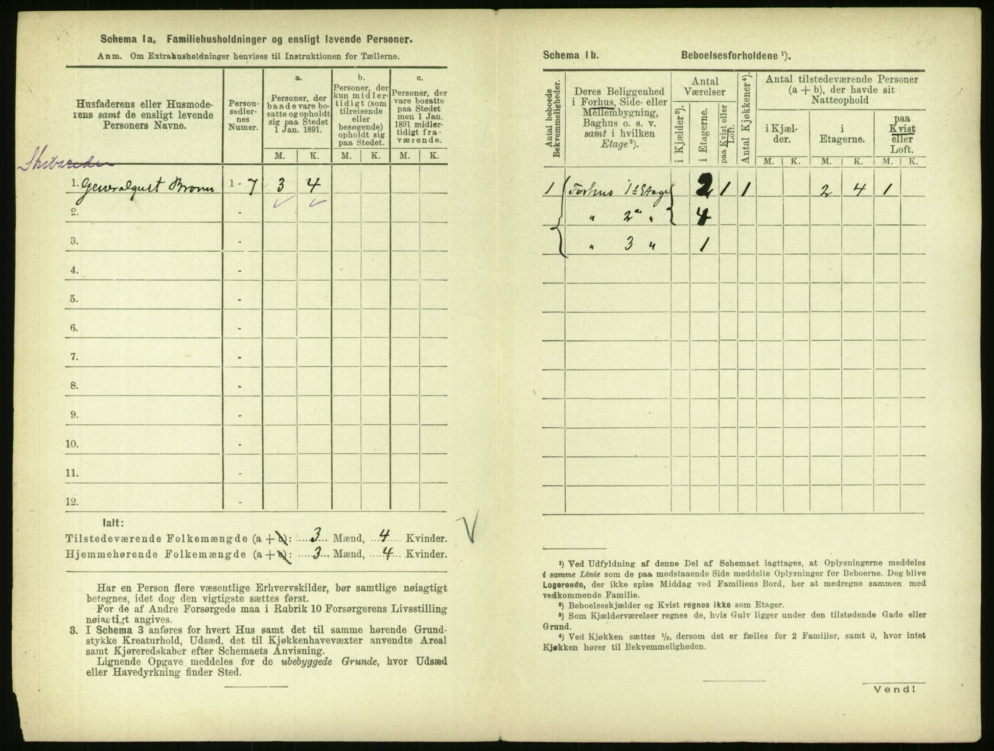 RA, 1891 census for 0301 Kristiania, 1891, p. 39610