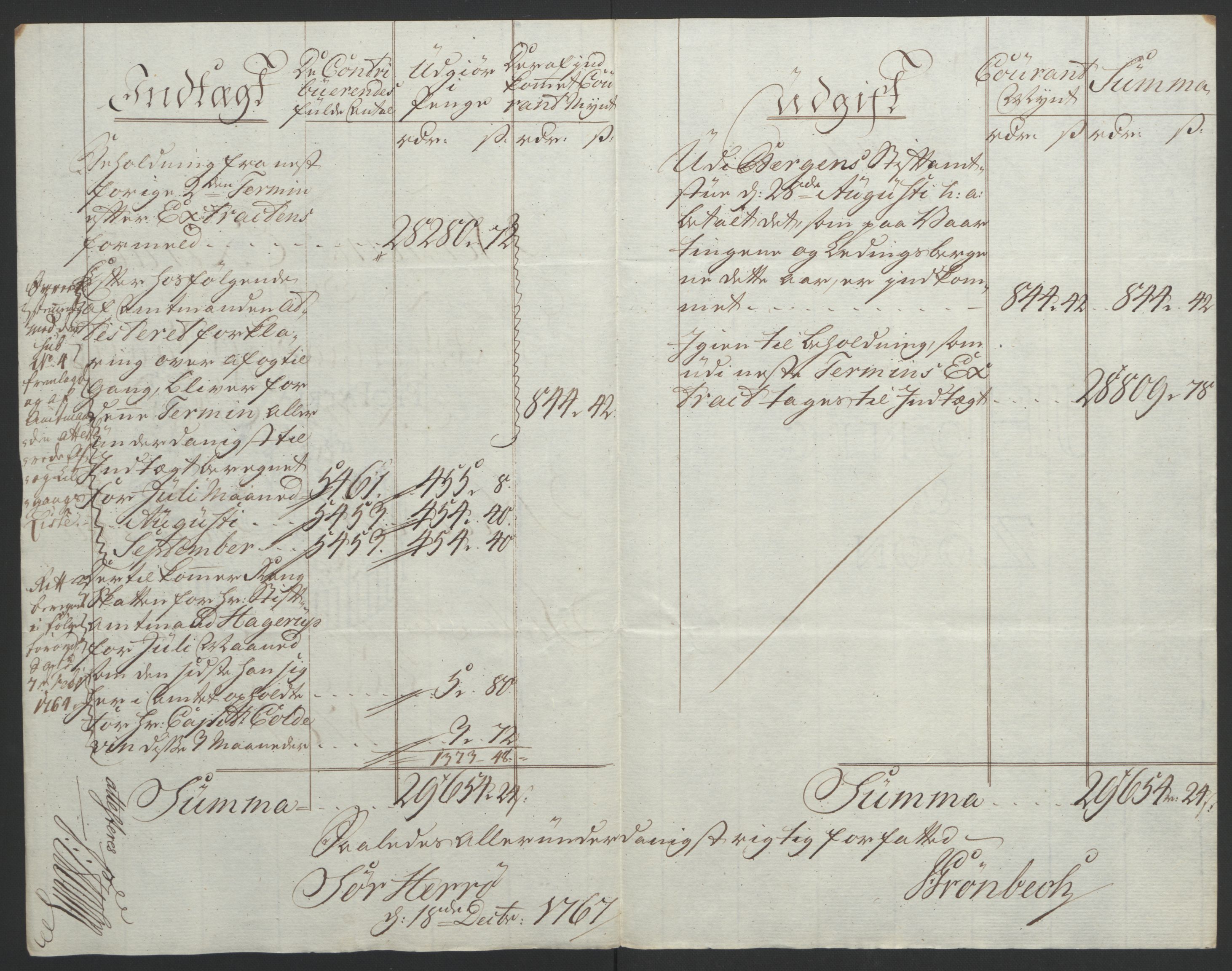 Rentekammeret inntil 1814, Reviderte regnskaper, Fogderegnskap, RA/EA-4092/R65/L4573: Ekstraskatten Helgeland, 1762-1772, p. 154