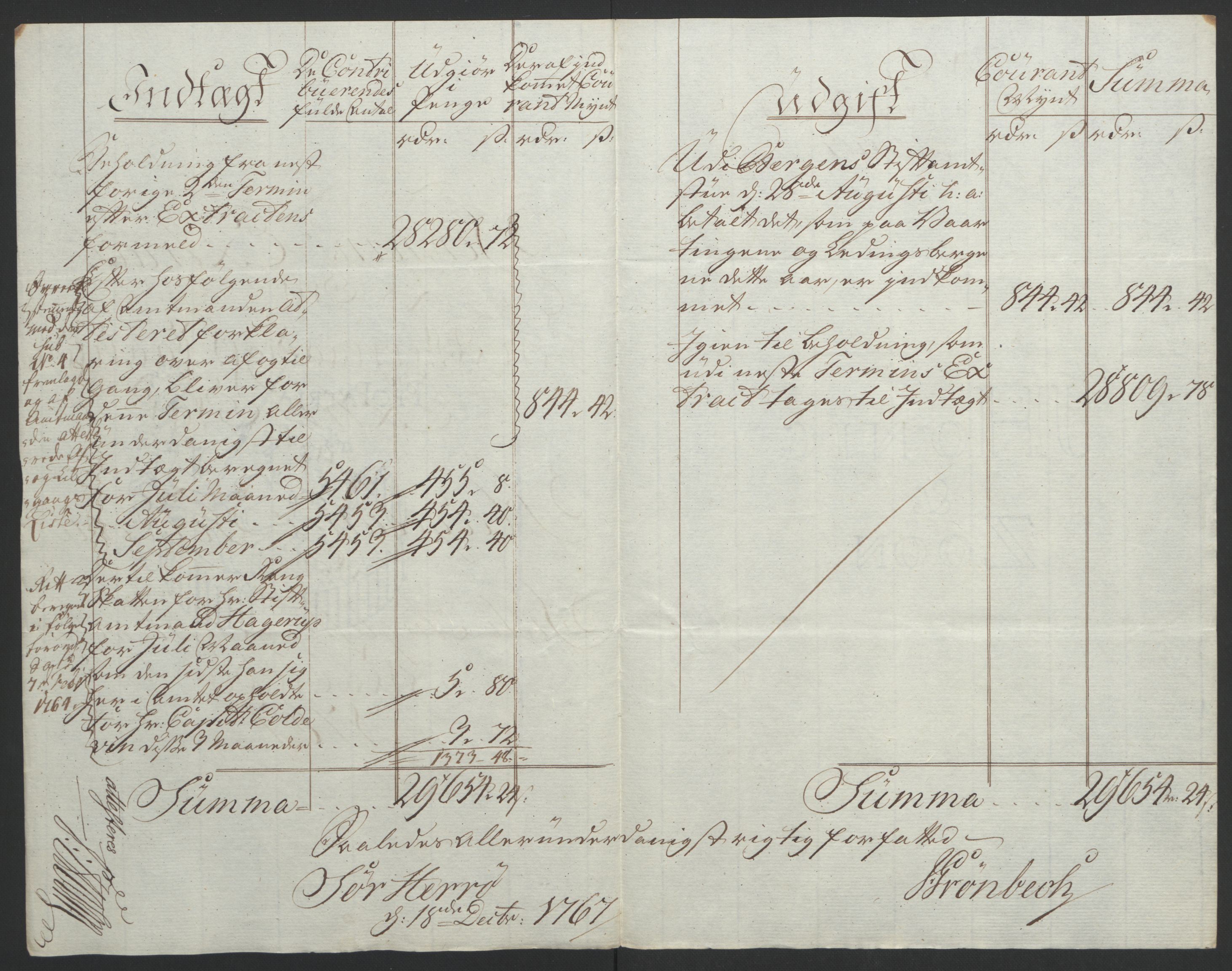 Rentekammeret inntil 1814, Reviderte regnskaper, Fogderegnskap, AV/RA-EA-4092/R65/L4573: Ekstraskatten Helgeland, 1762-1772, p. 154