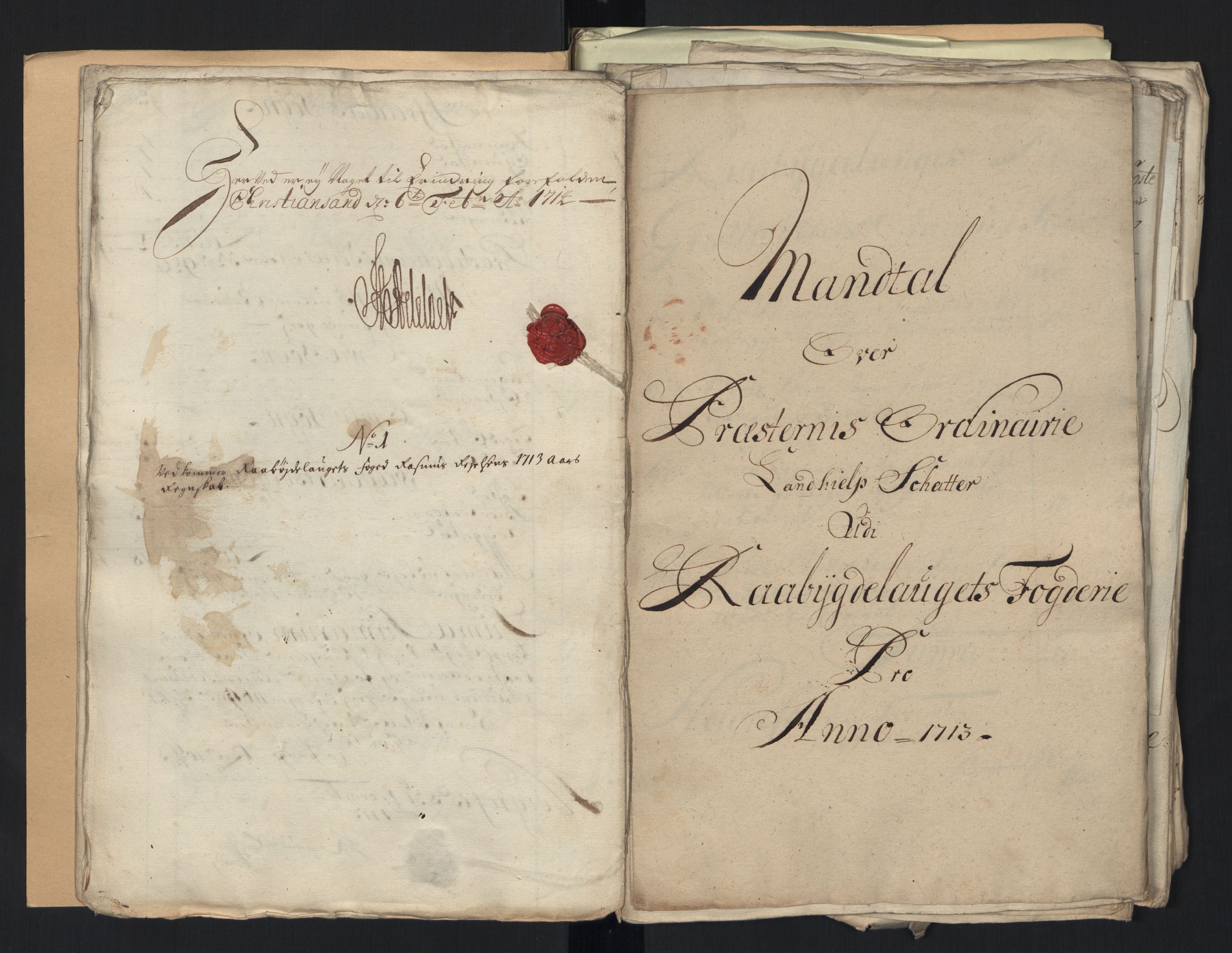 Rentekammeret inntil 1814, Reviderte regnskaper, Fogderegnskap, AV/RA-EA-4092/R40/L2450: Fogderegnskap Råbyggelag, 1712-1713, p. 267