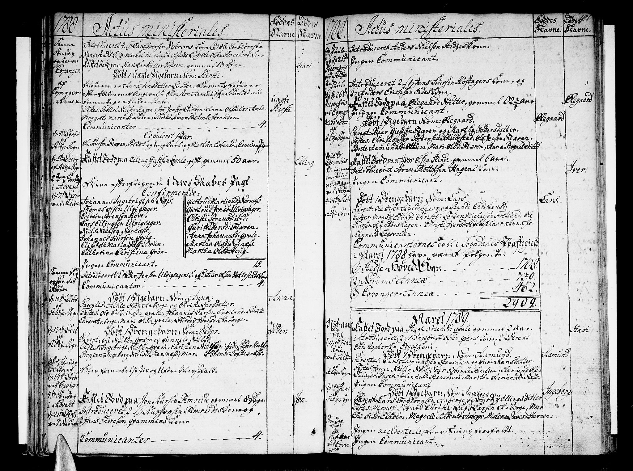 Sogndal sokneprestembete, SAB/A-81301/H/Haa/Haaa/L0007: Parish register (official) no. A 7, 1782-1795, p. 101
