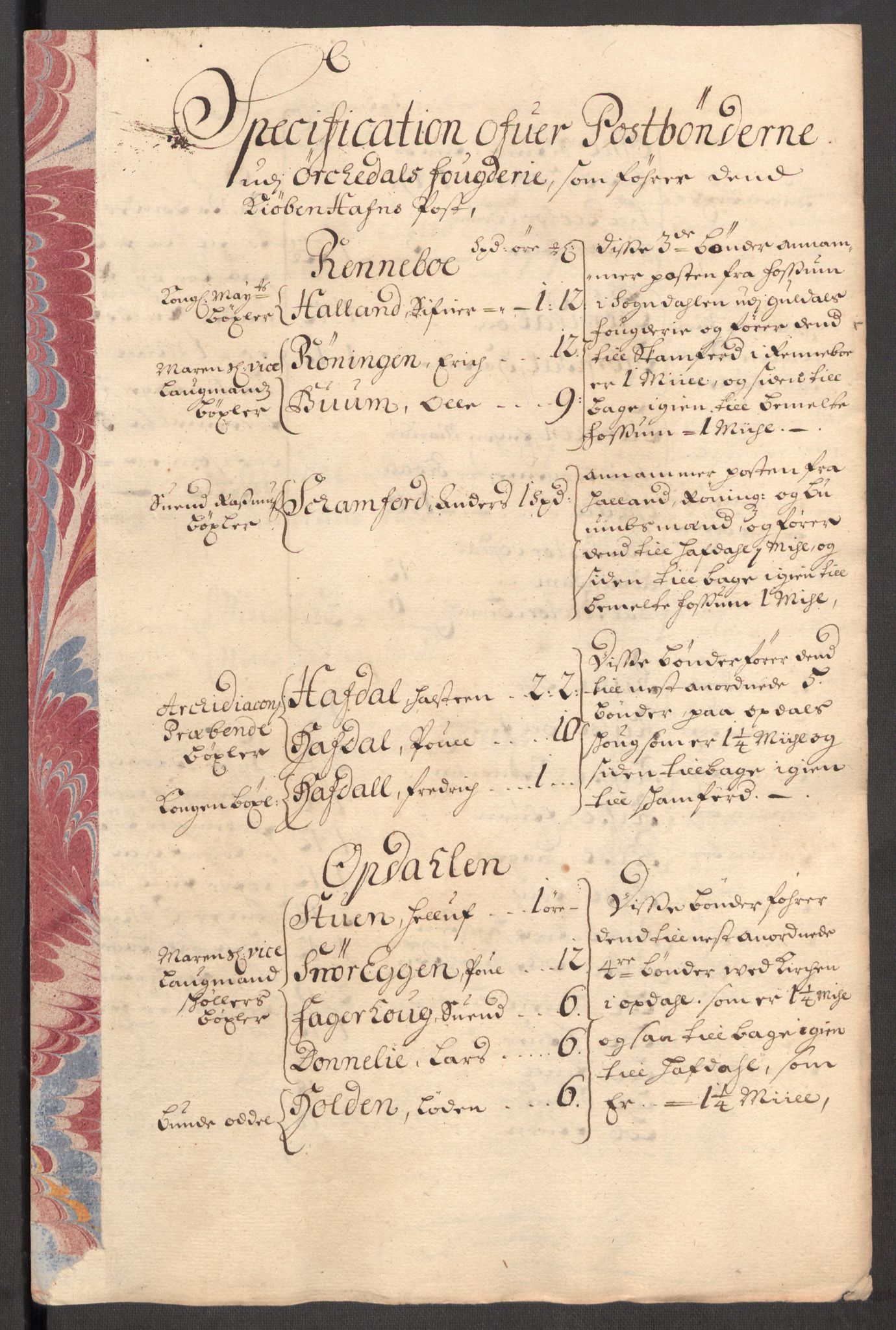 Rentekammeret inntil 1814, Reviderte regnskaper, Fogderegnskap, AV/RA-EA-4092/R60/L3946: Fogderegnskap Orkdal og Gauldal, 1696, p. 213