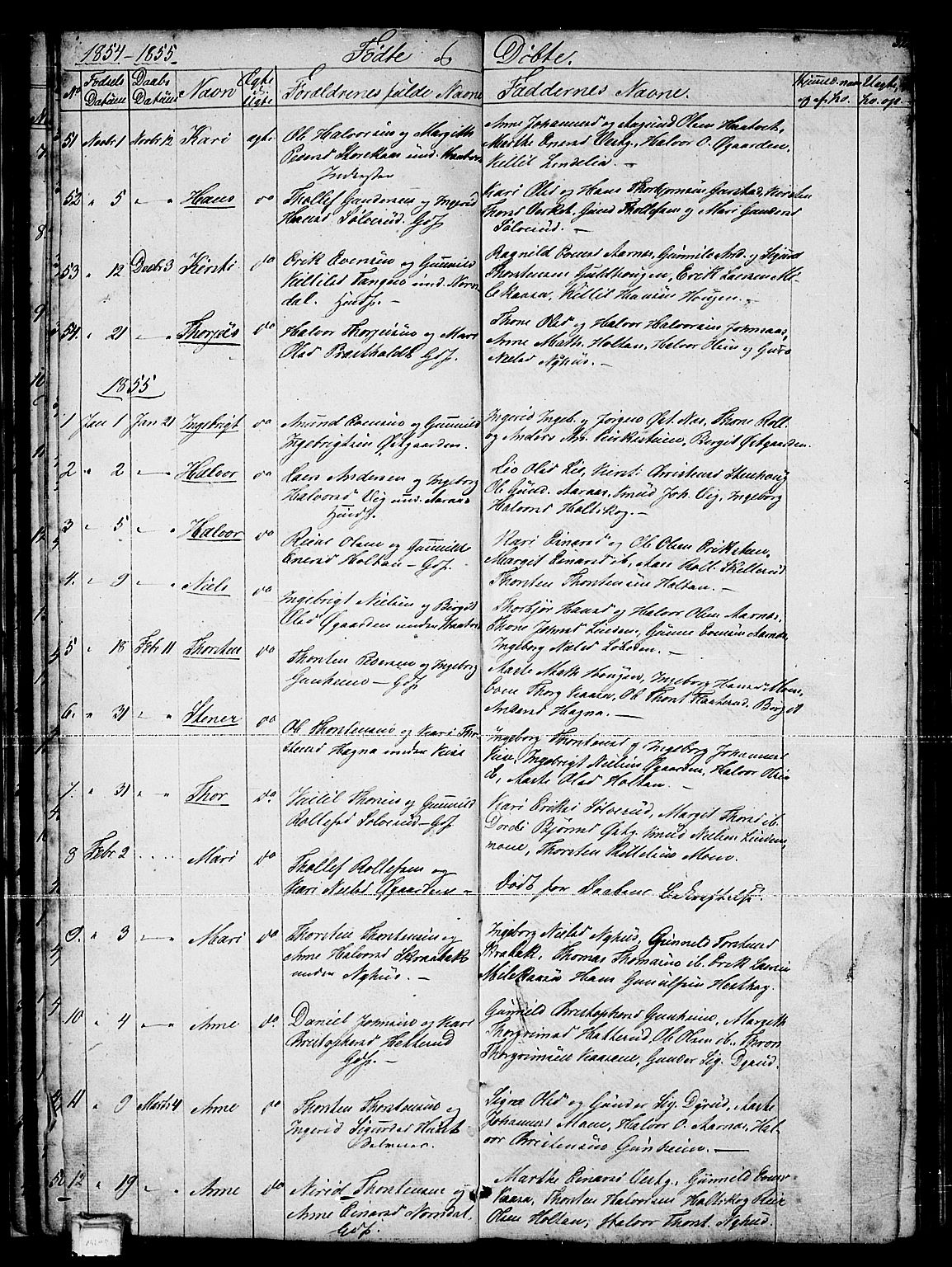 Sauherad kirkebøker, SAKO/A-298/G/Gb/L0001: Parish register (copy) no. II 1, 1845-1865, p. 32
