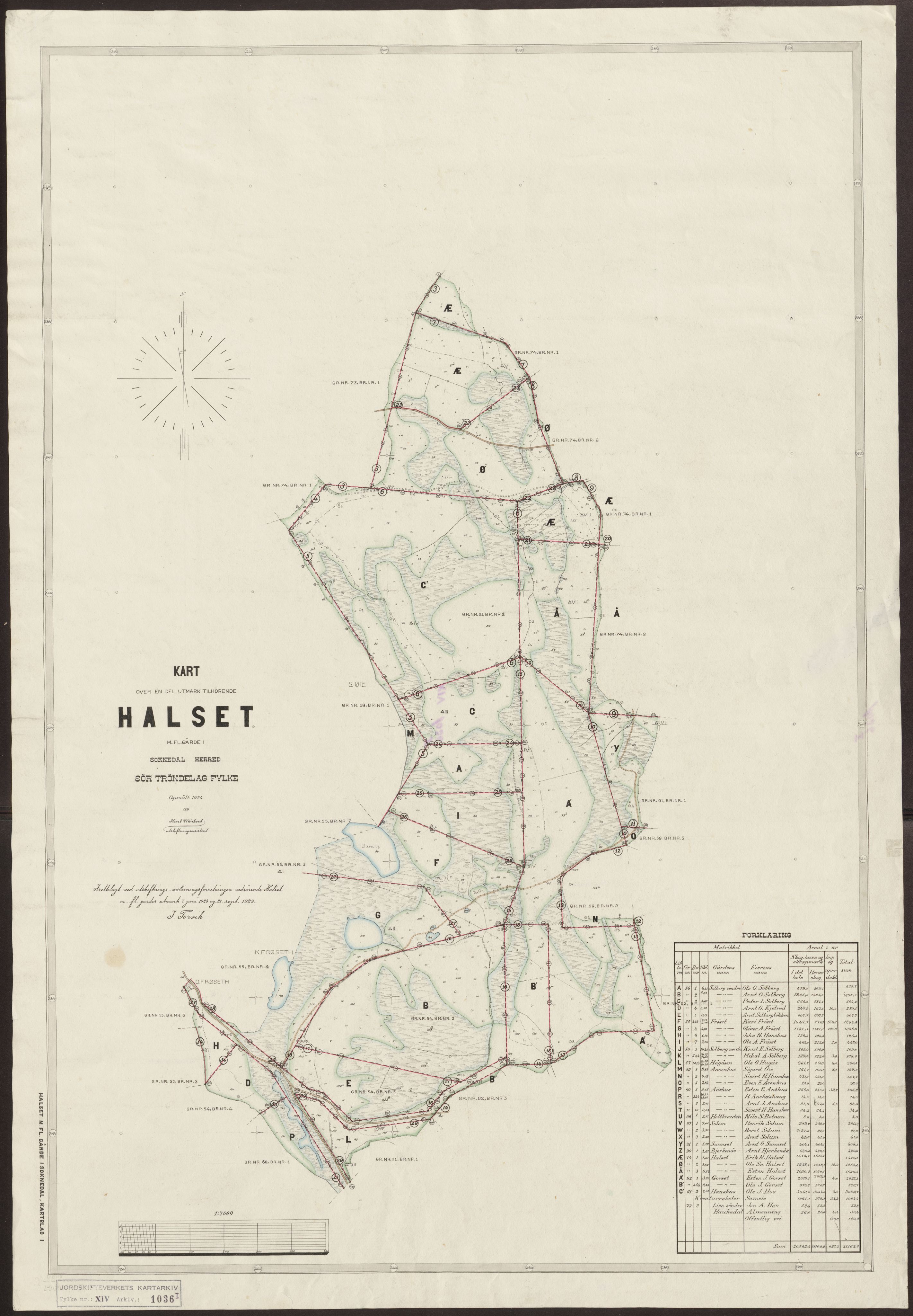 Jordskifteverkets kartarkiv, AV/RA-S-3929/T, 1859-1988, p. 1650