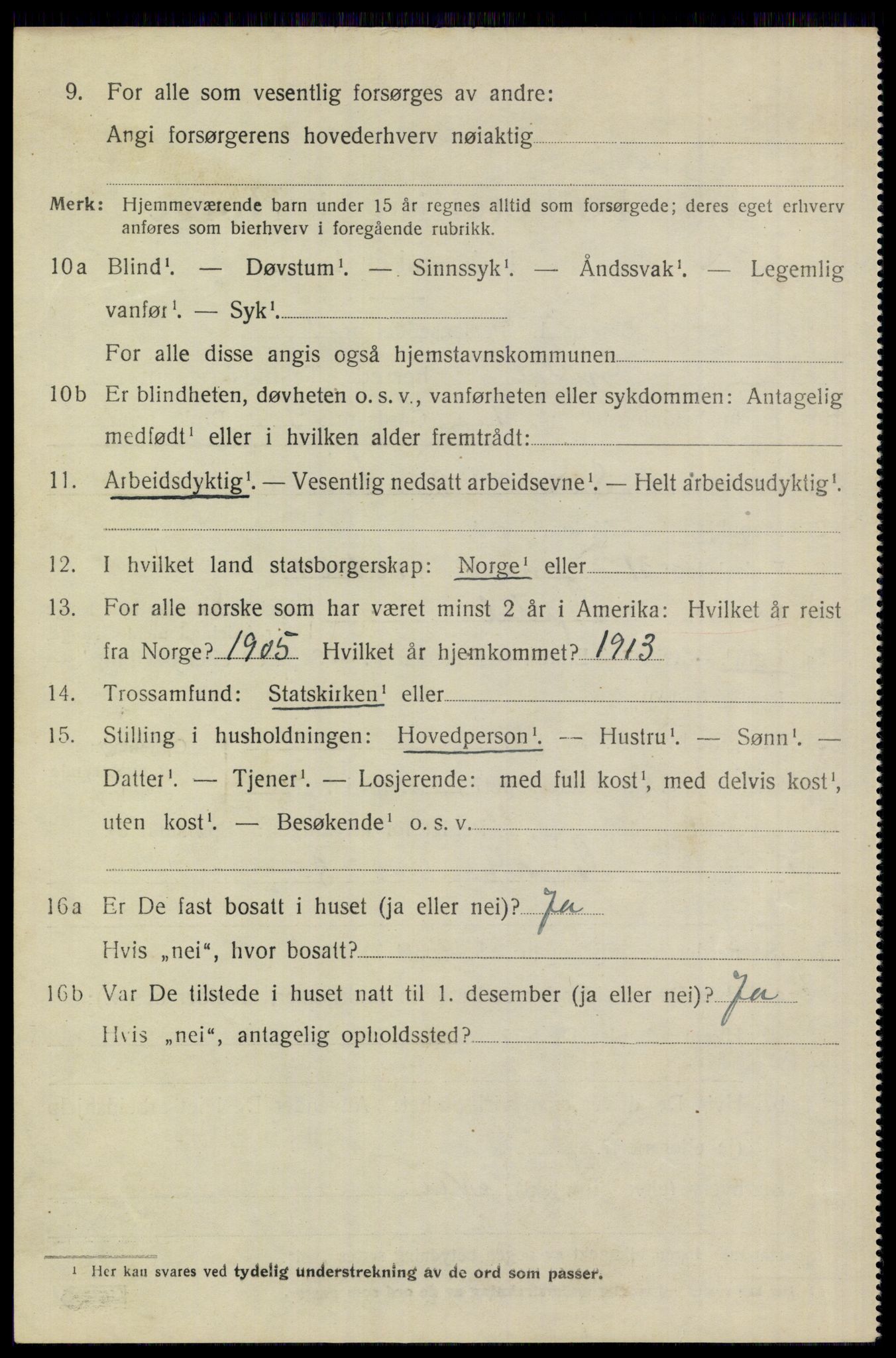 SAST, 1920 census for Gjesdal, 1920, p. 4237