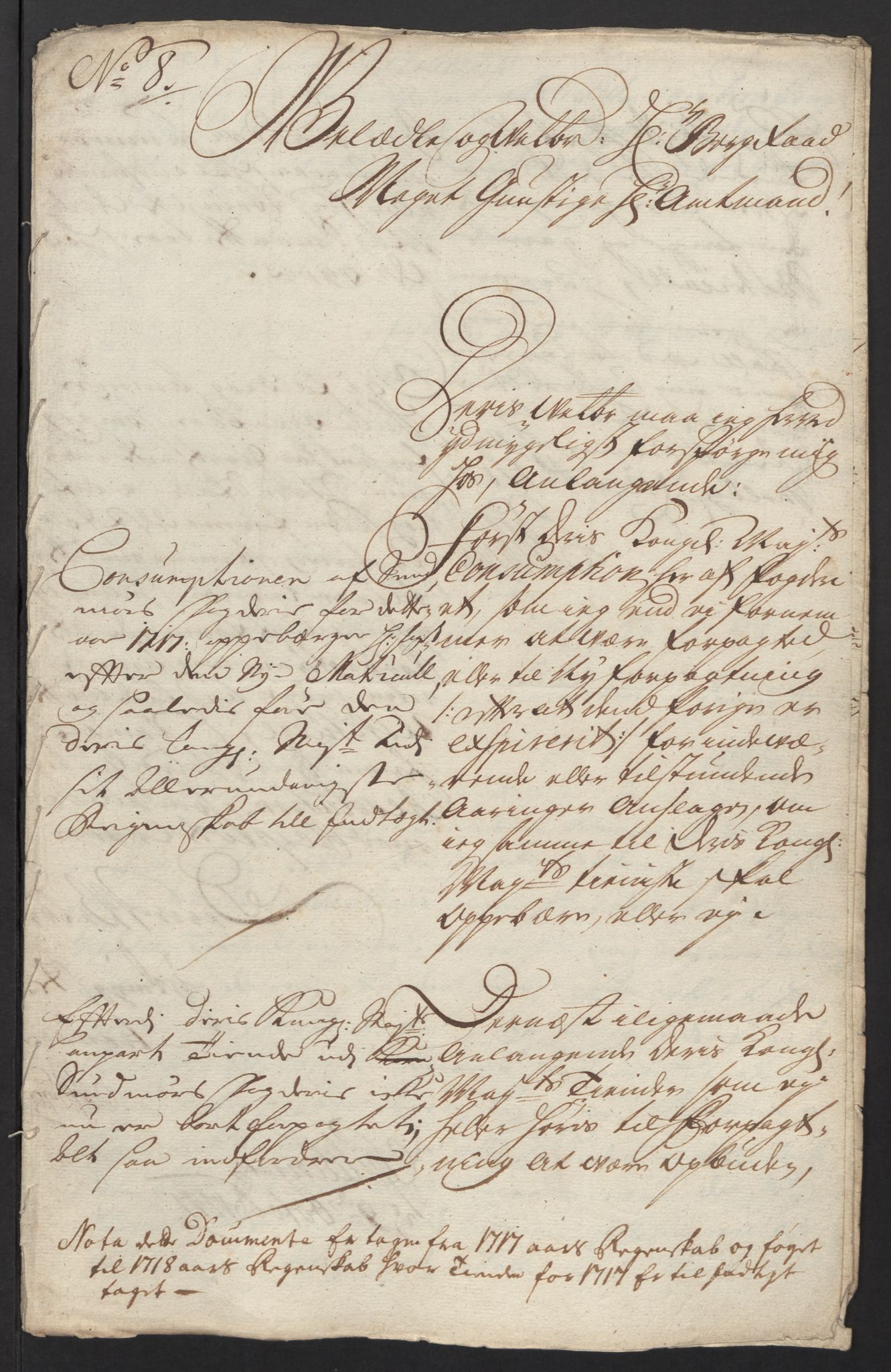 Rentekammeret inntil 1814, Reviderte regnskaper, Fogderegnskap, RA/EA-4092/R54/L3570: Fogderegnskap Sunnmøre, 1718, p. 106