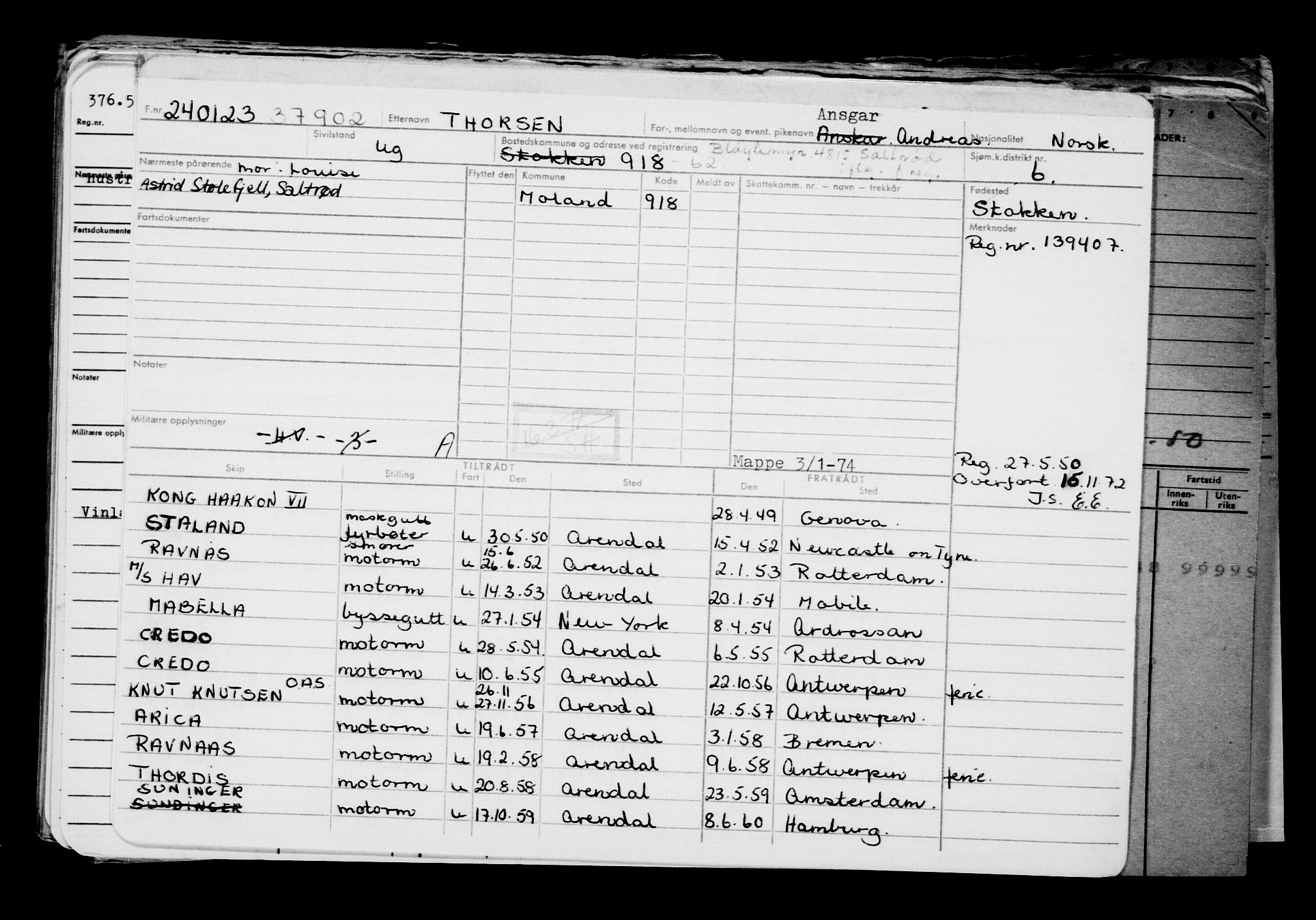 Direktoratet for sjømenn, AV/RA-S-3545/G/Gb/L0214: Hovedkort, 1923, p. 661