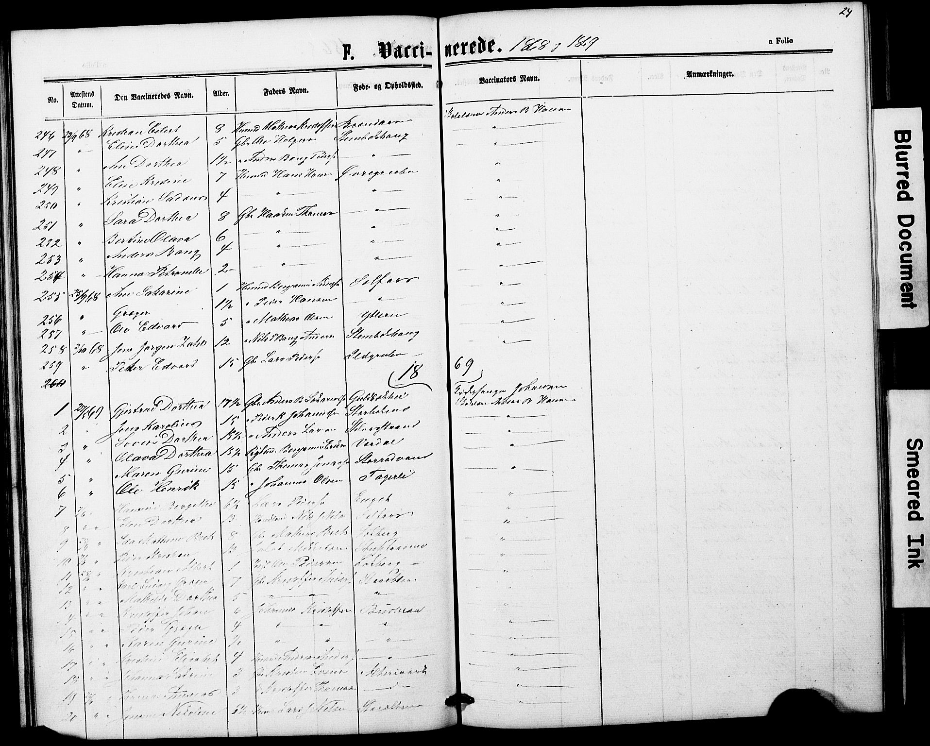 Ministerialprotokoller, klokkerbøker og fødselsregistre - Nordland, SAT/A-1459/827/L0428: Parish register (copy) no. 827C17, 1861-1870, p. 24