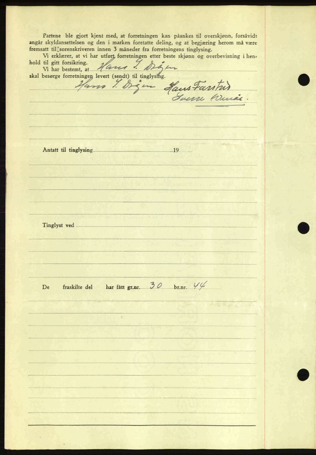 Romsdal sorenskriveri, AV/SAT-A-4149/1/2/2C: Mortgage book no. A14, 1943-1943, Diary no: : 1321/1943