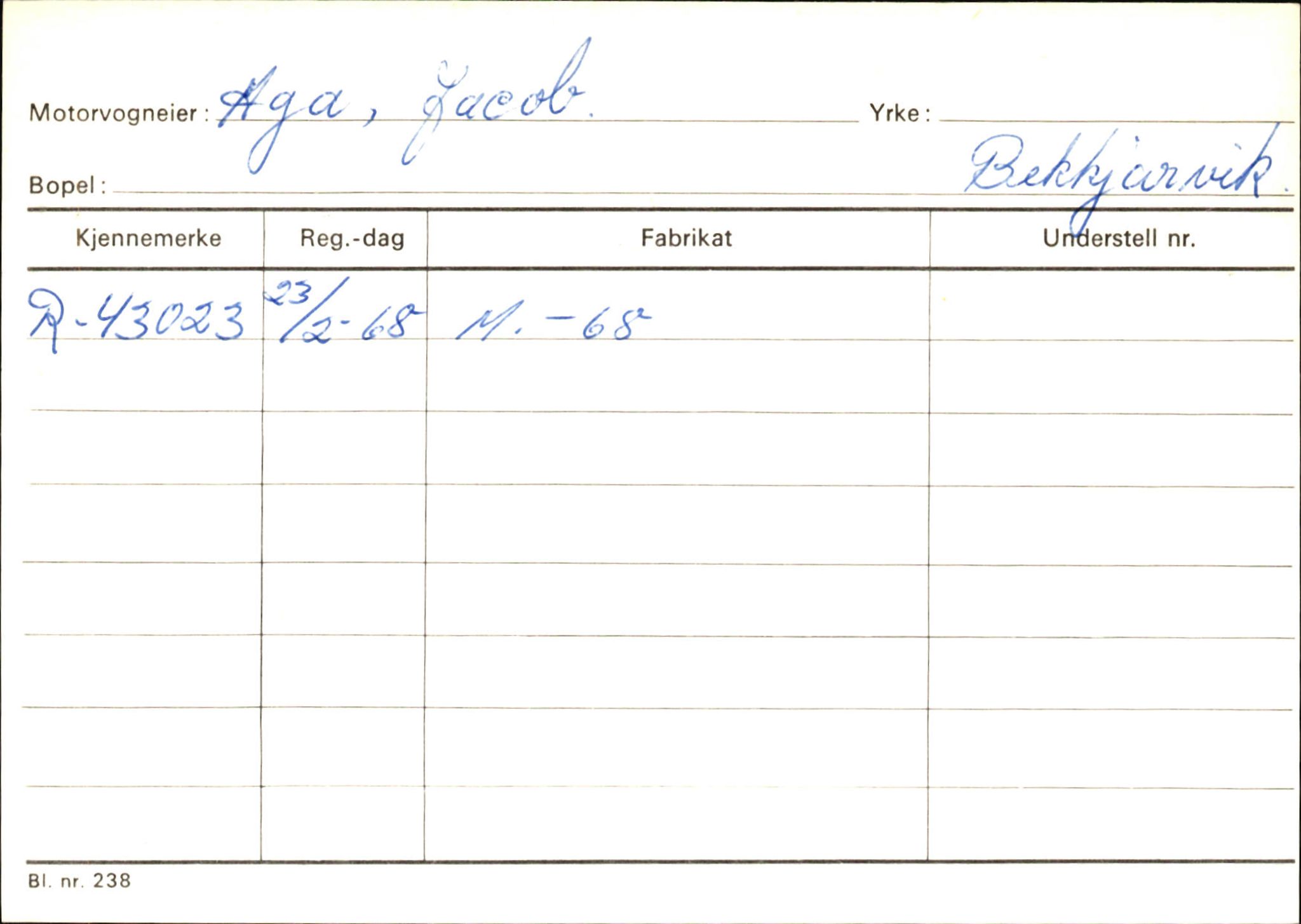 Statens vegvesen, Hordaland vegkontor, AV/SAB-A-5201/2/Ha/L0001: R-eierkort A, 1920-1971, p. 99