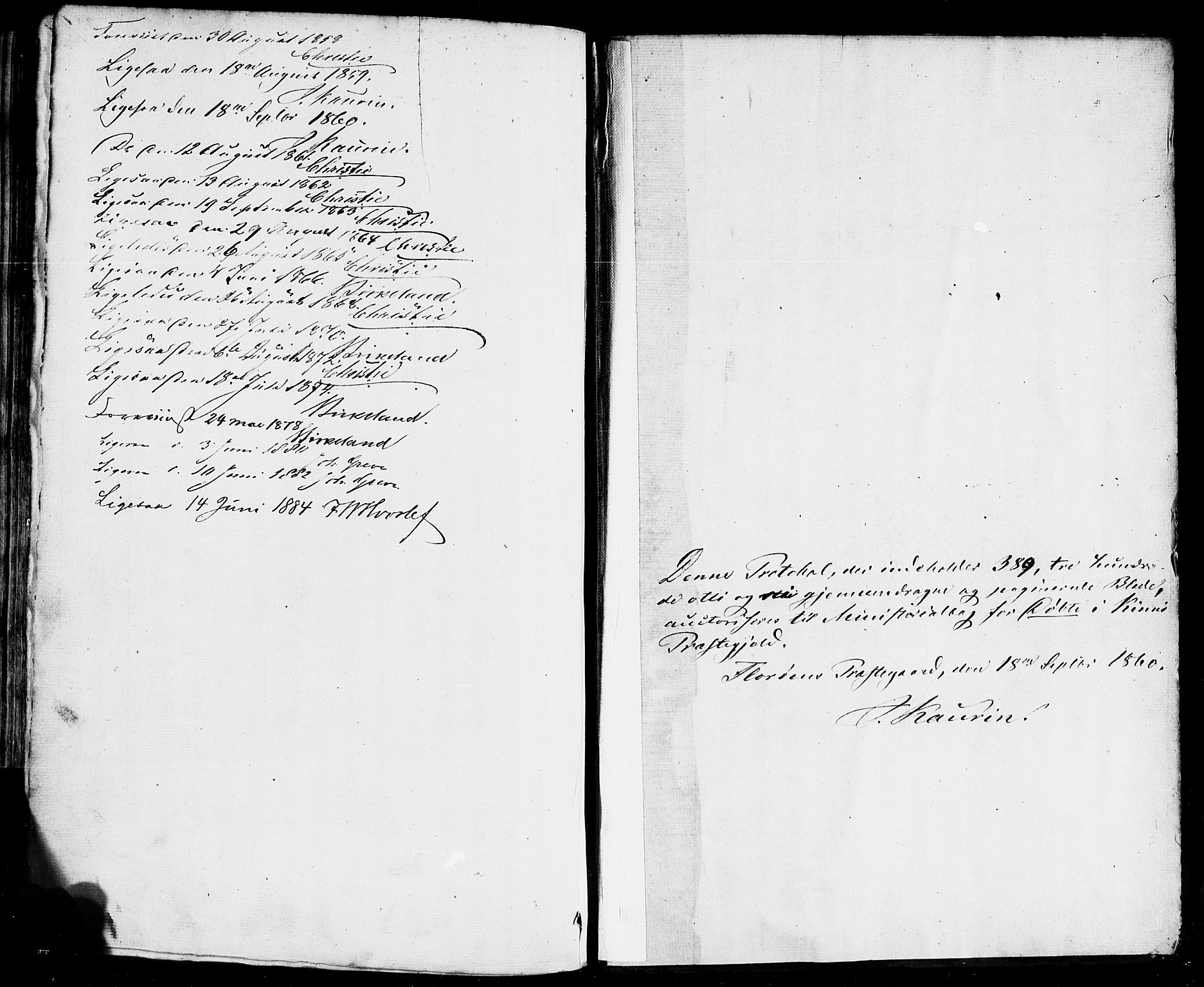 Kinn sokneprestembete, SAB/A-80801/H/Haa/Haaa/L0006: Parish register (official) no. A 6, 1857-1885