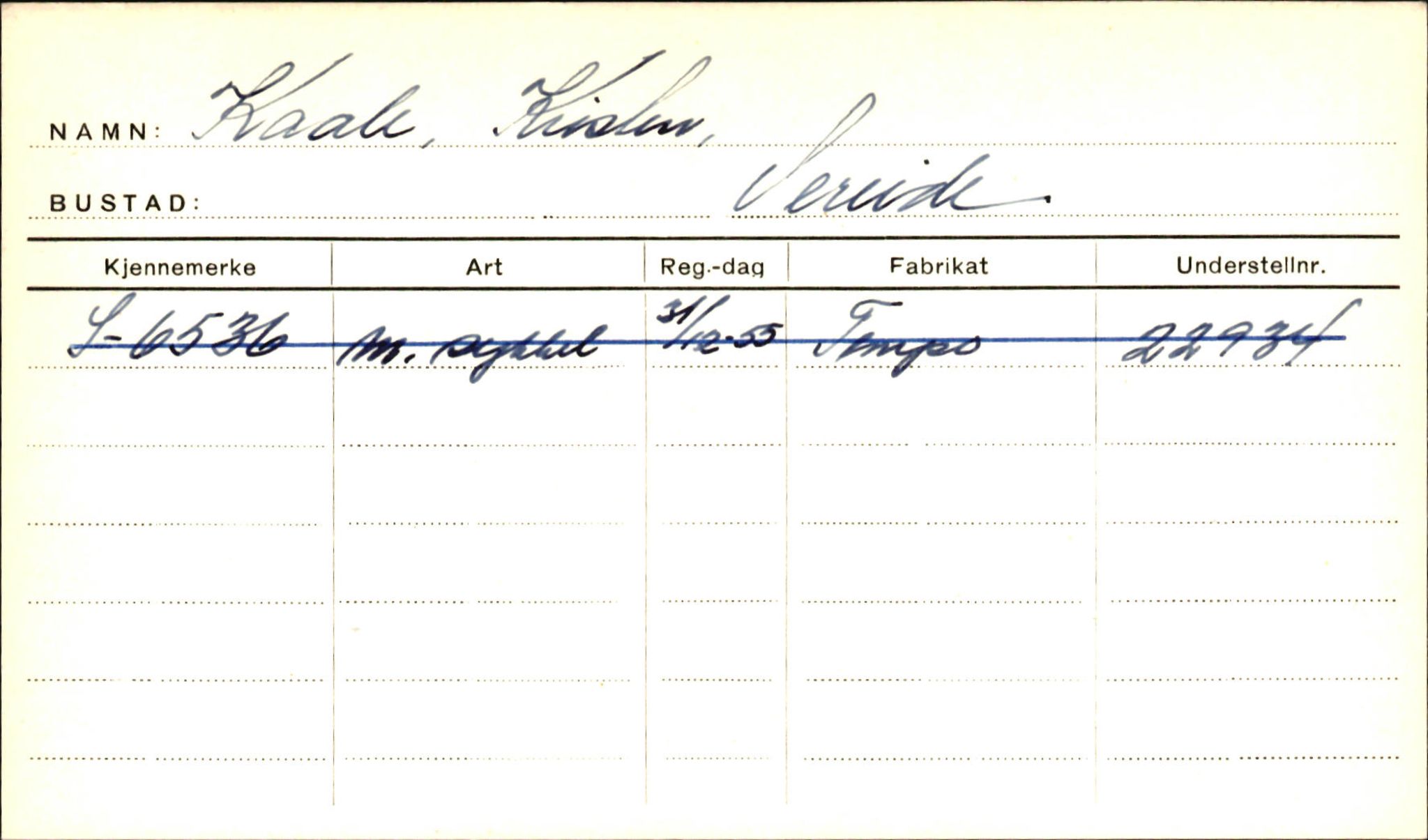 Statens vegvesen, Sogn og Fjordane vegkontor, AV/SAB-A-5301/4/F/L0001B: Eigarregister Fjordane til 1.6.1961, 1930-1961, p. 379