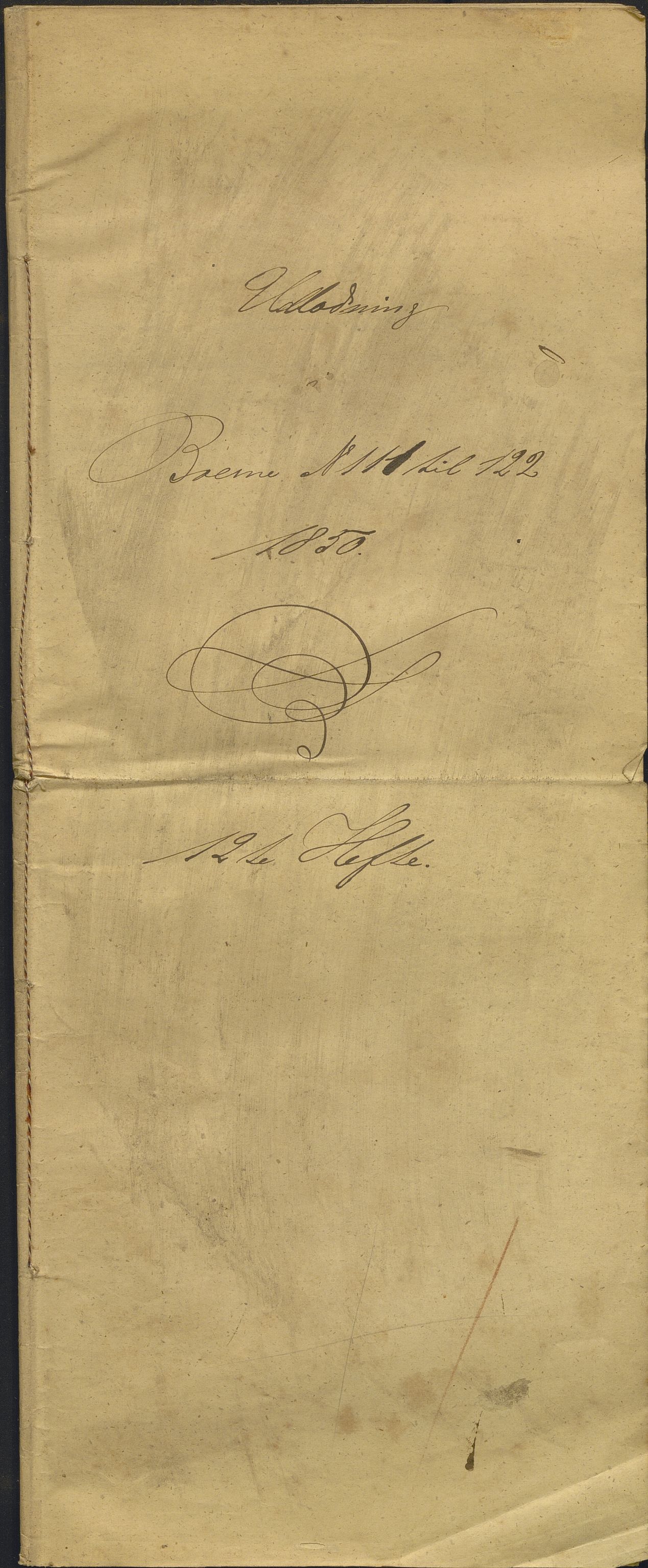 Nordhordland sorenskrivar, AV/SAB-A-2901/1/H/Hd/Hdb/L0001: Konsept til utlodningar, 1850-1852, p. 219