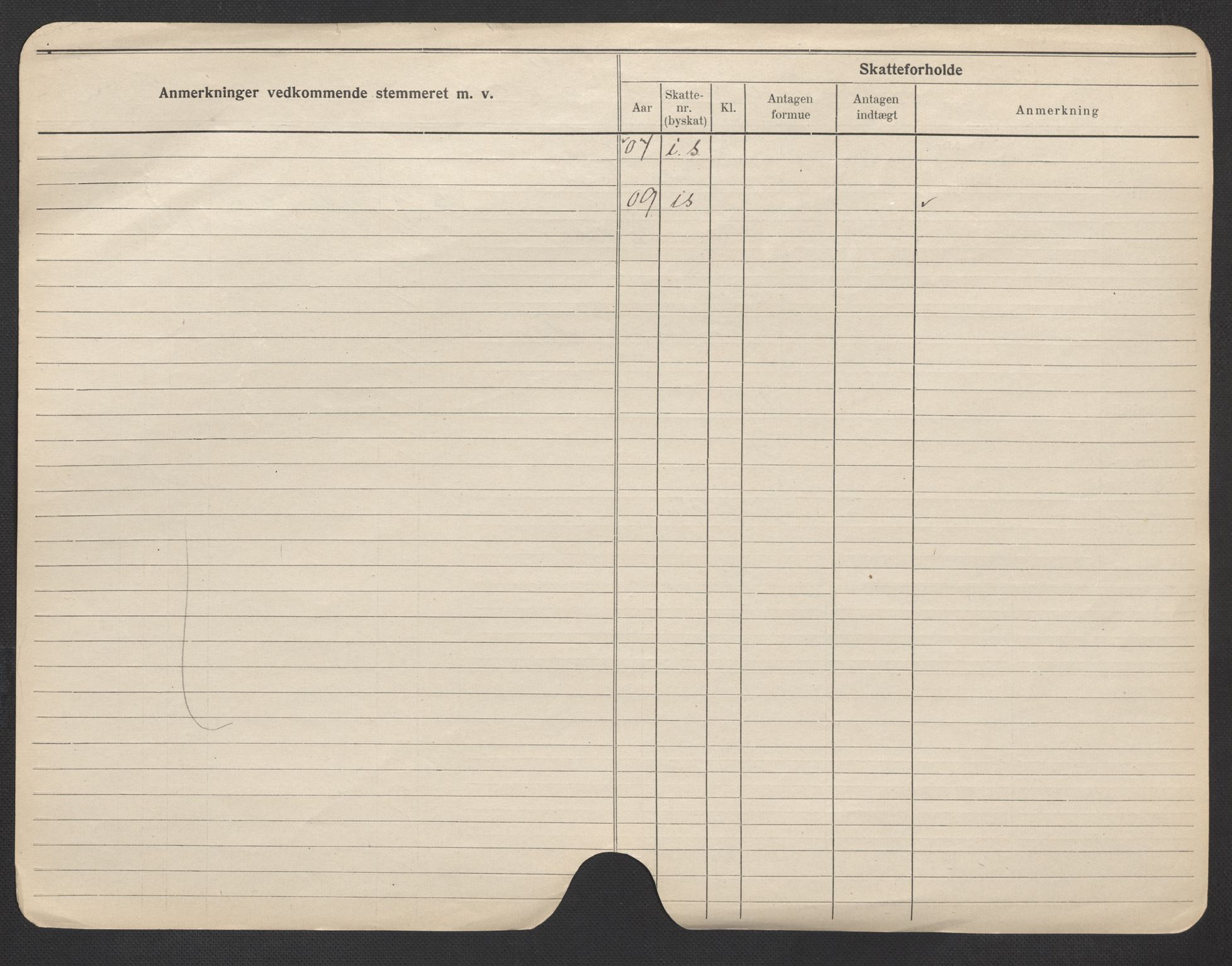 Oslo folkeregister, Registerkort, AV/SAO-A-11715/F/Fa/Fac/L0020: Kvinner, 1906-1914, p. 5b