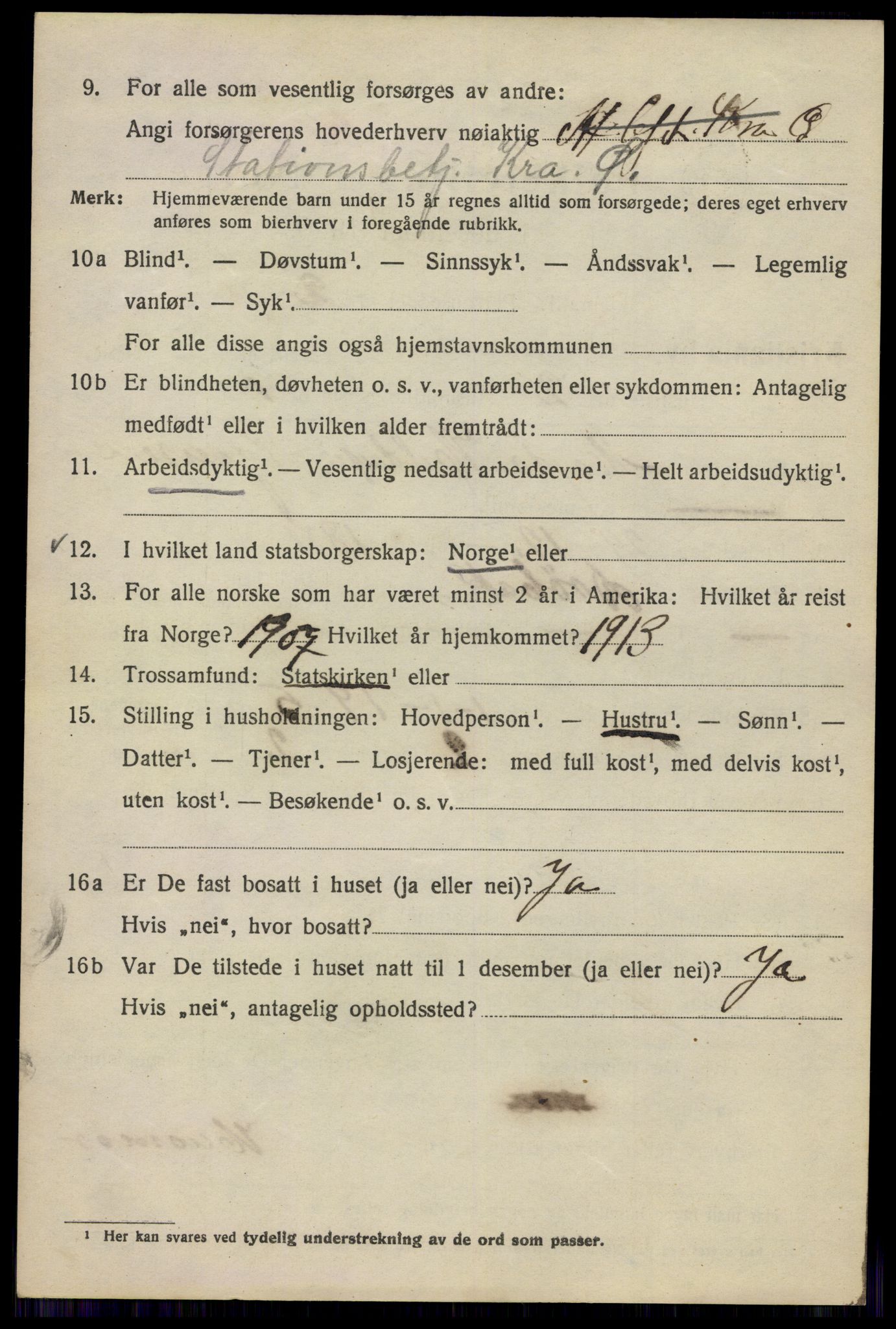 SAO, 1920 census for Kristiania, 1920, p. 492484